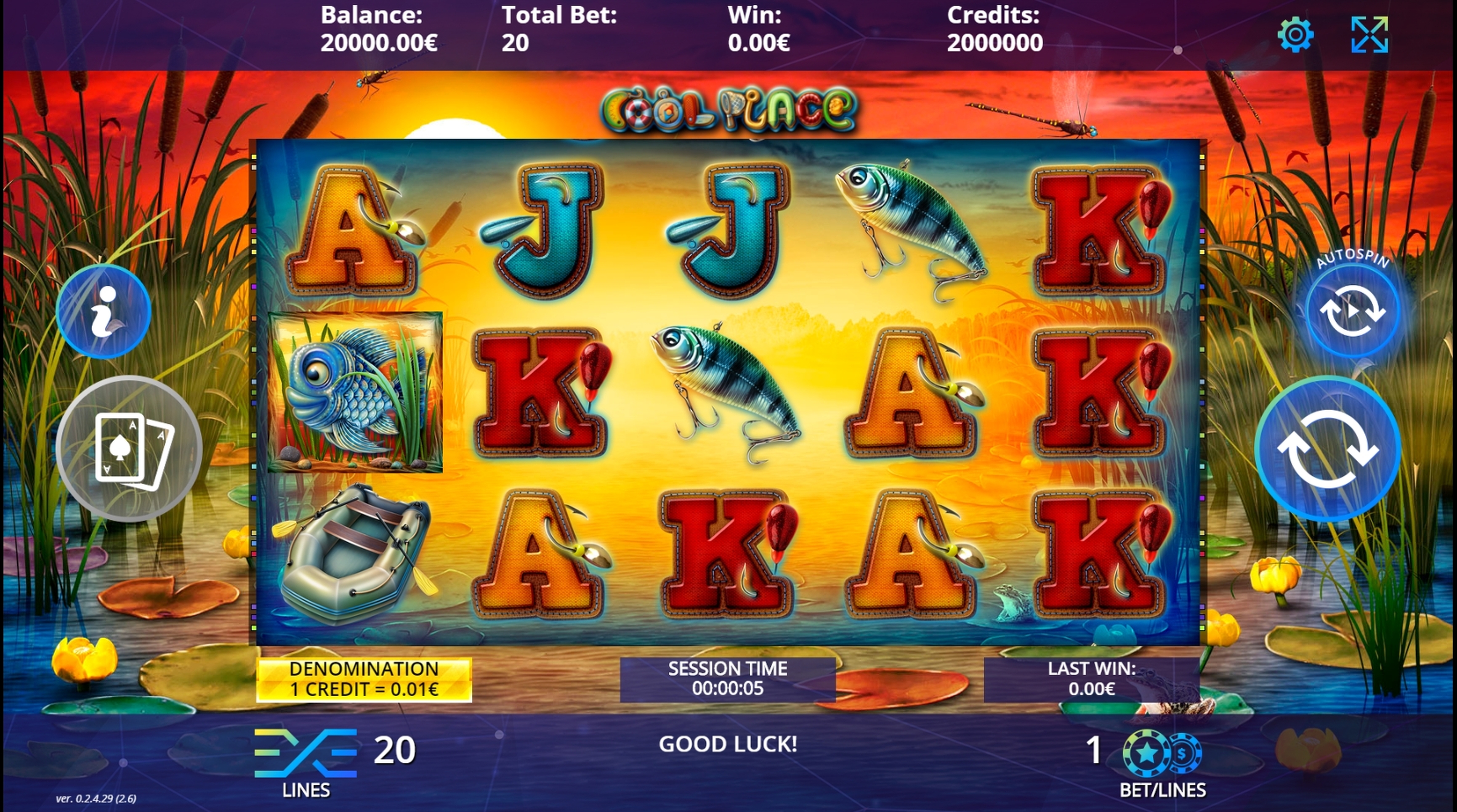Reels in Cool Place Slot Game by DLV