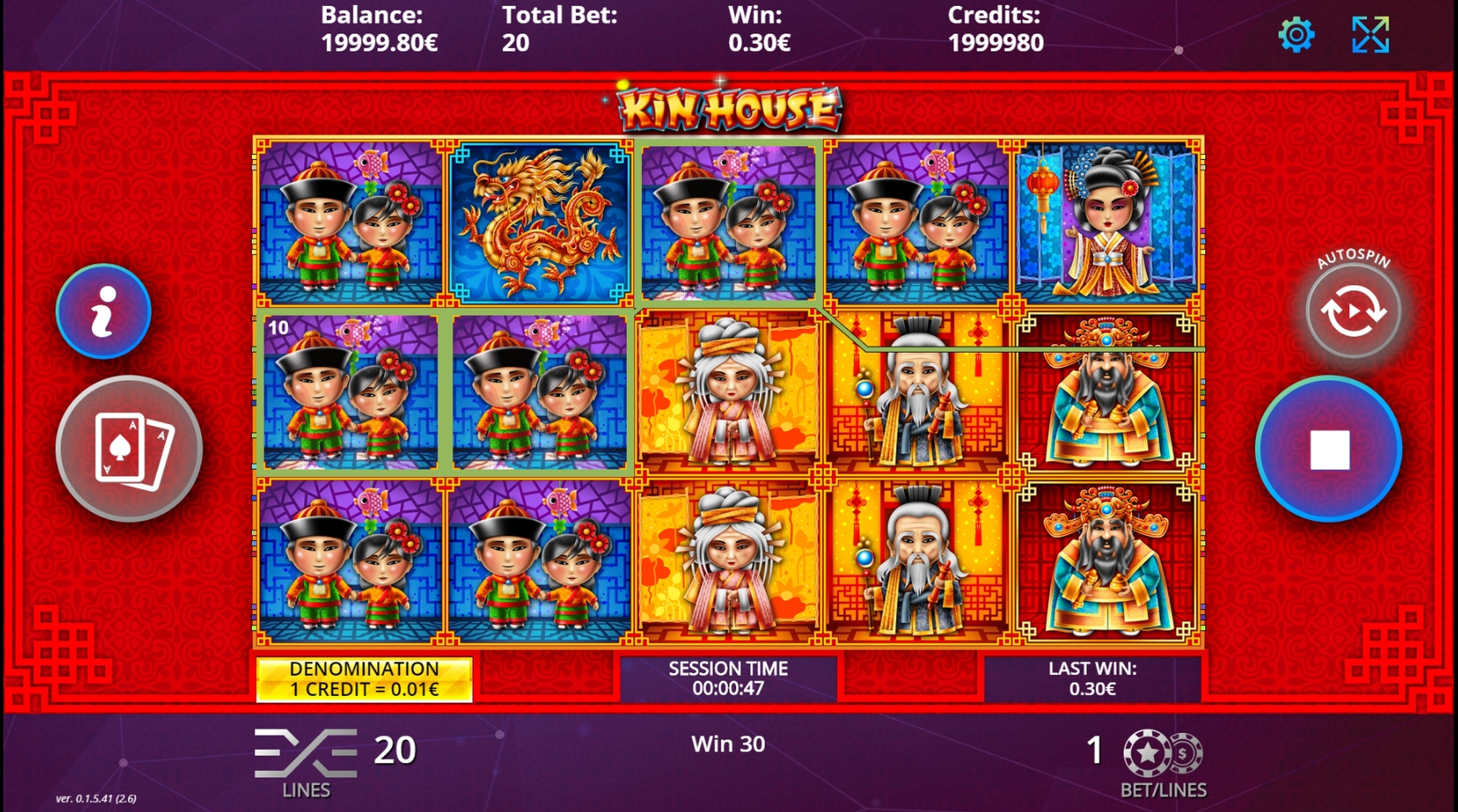 Win Money in Kin House Free Slot Game by DLV