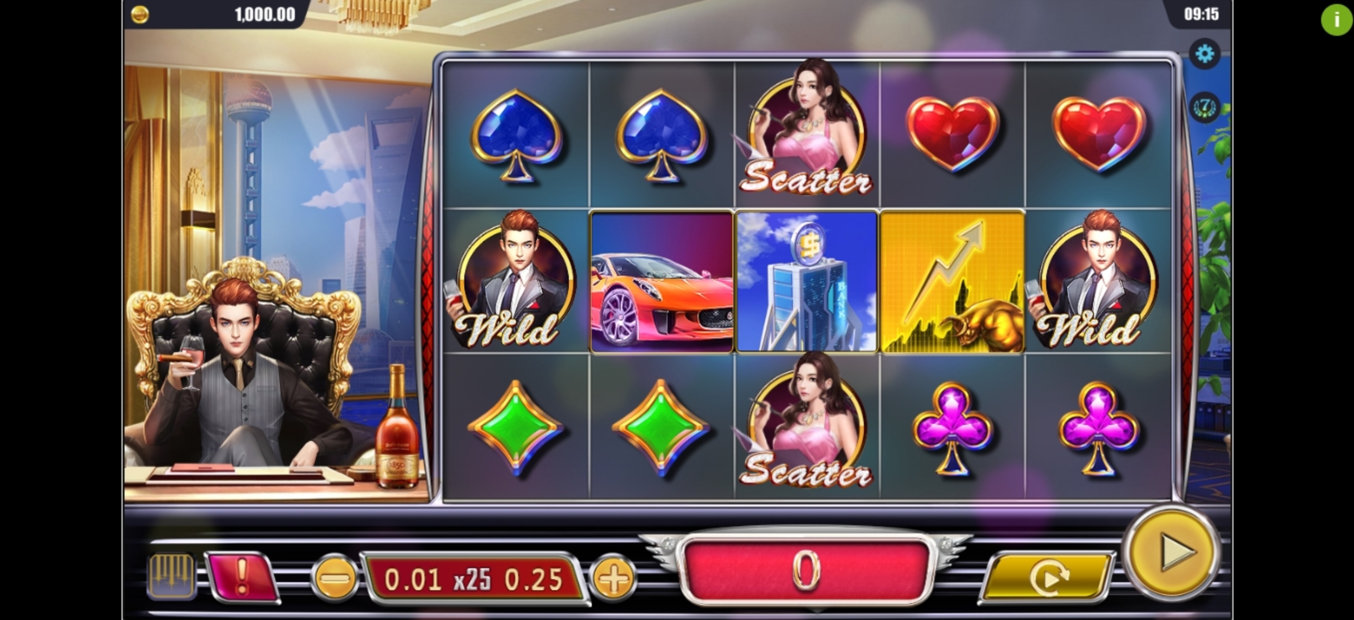 Reels in Rich Asians Slot Game by Dreamtech Gaming