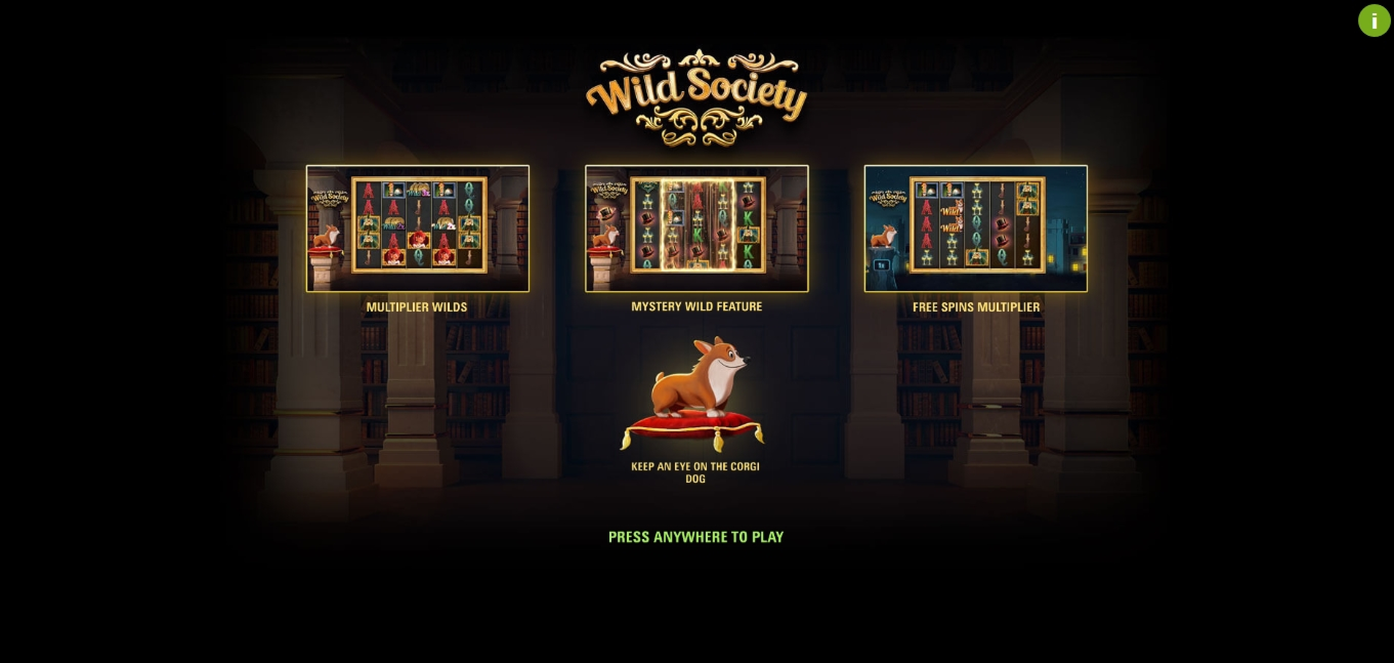 Play Wild Society Free Casino Slot Game by Electric Elephant