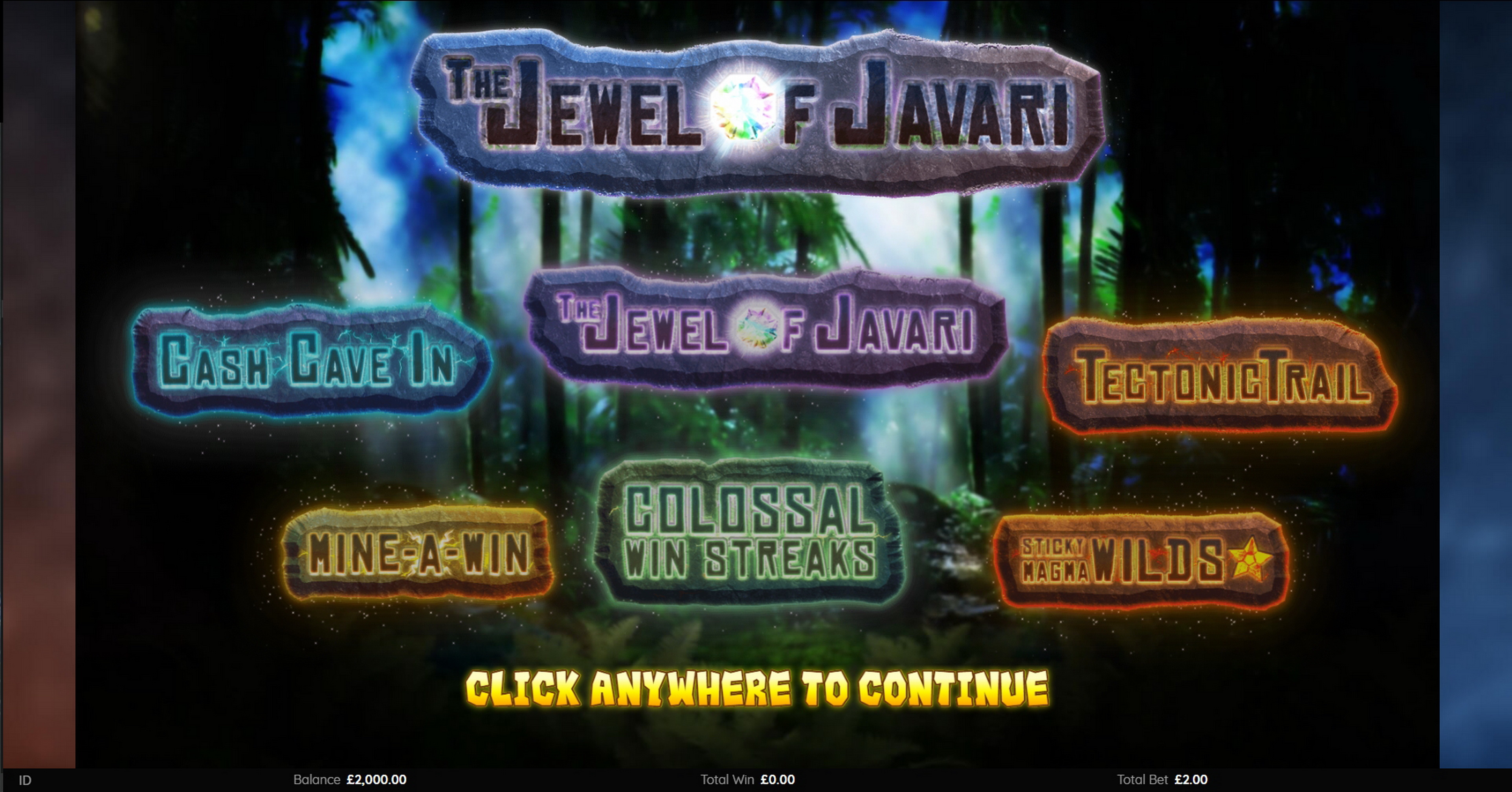Play The Jewel of Javari Free Casino Slot Game by Endemol Games