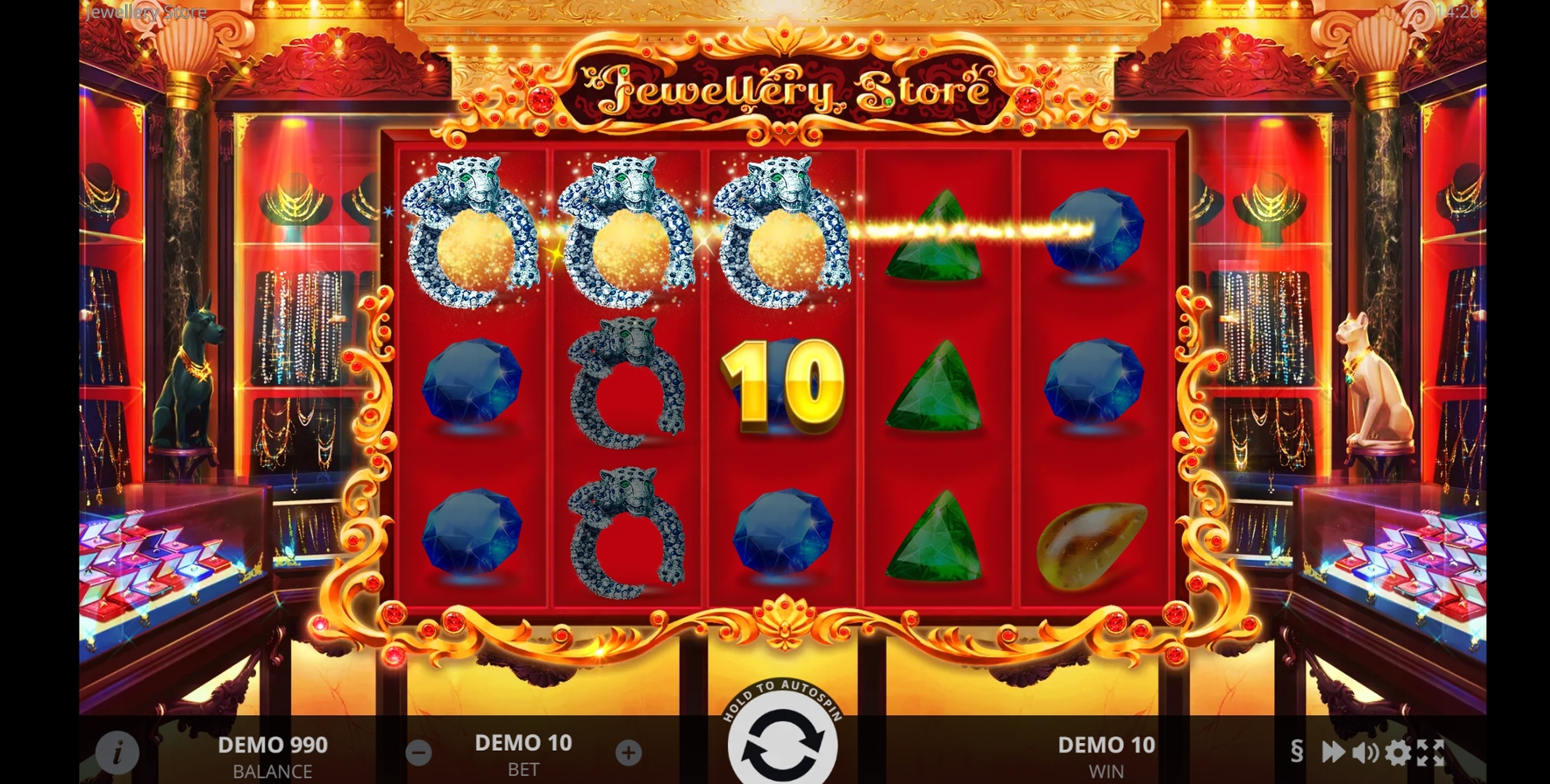 Win Money in Jewellery Store Free Slot Game by Evoplay Entertainment
