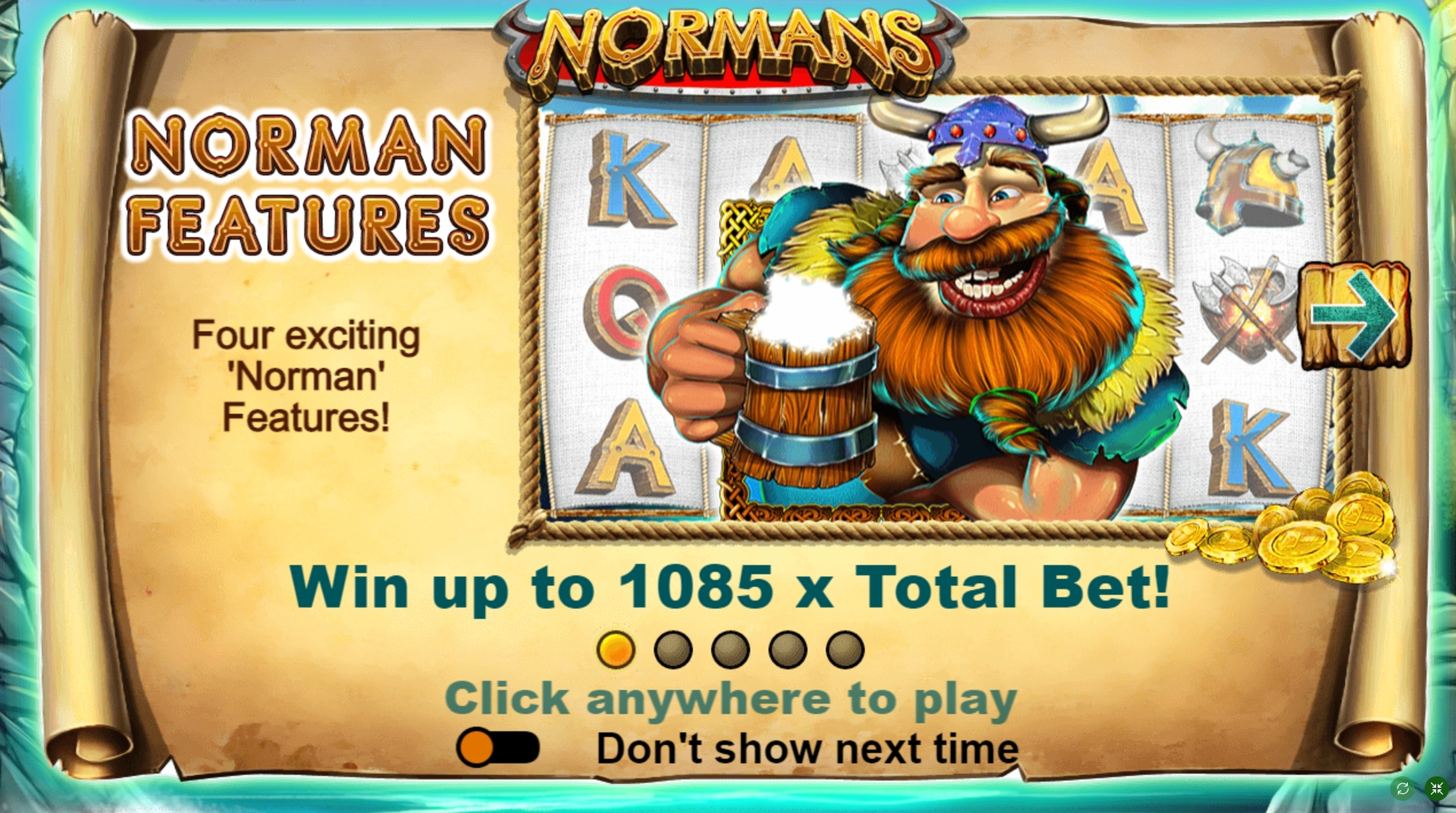 Play Normans Free Casino Slot Game by FUGA Gaming