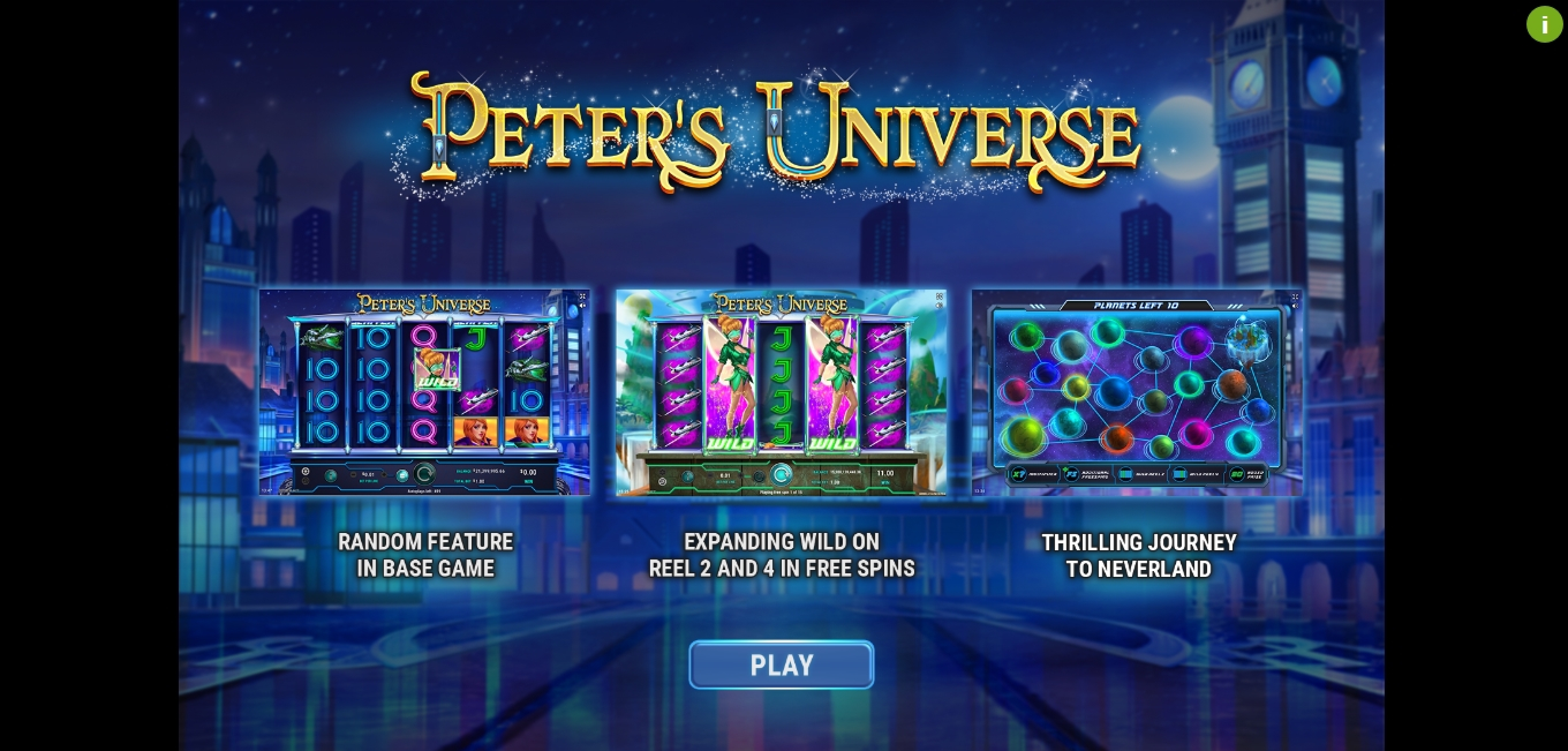 Play Peter's Universe Free Casino Slot Game by GameArt
