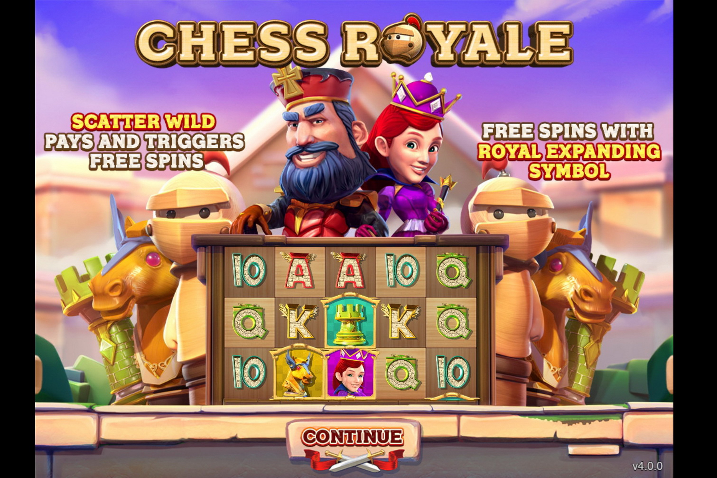 Play Chess Royale Free Casino Slot Game by Gameplay Interactive
