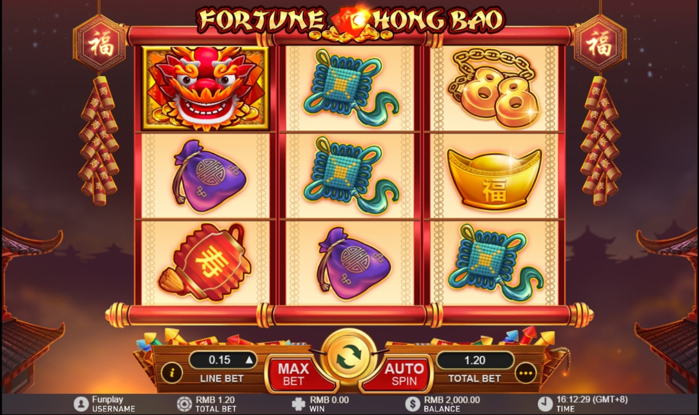 Reels in Fortune Hong Bao Slot Game by Gameplay Interactive