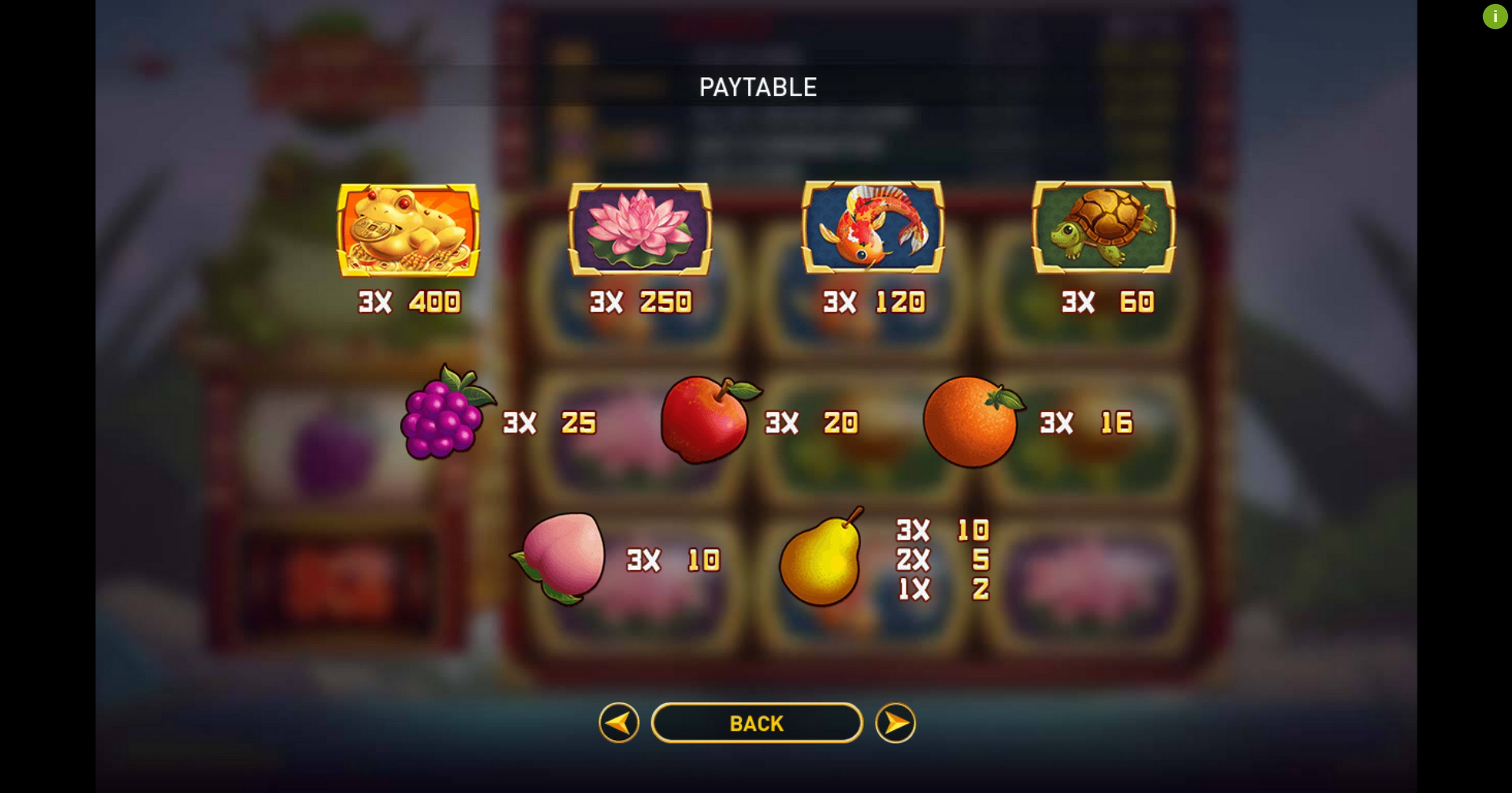 Info of Leap Of Fortune Slot Game by Gameplay Interactive