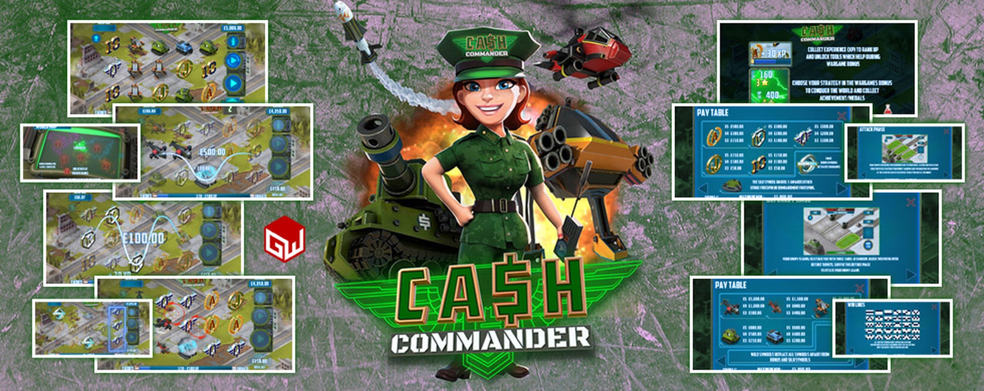 The Cash Commander Online Slot Demo Game by Games Warehouse