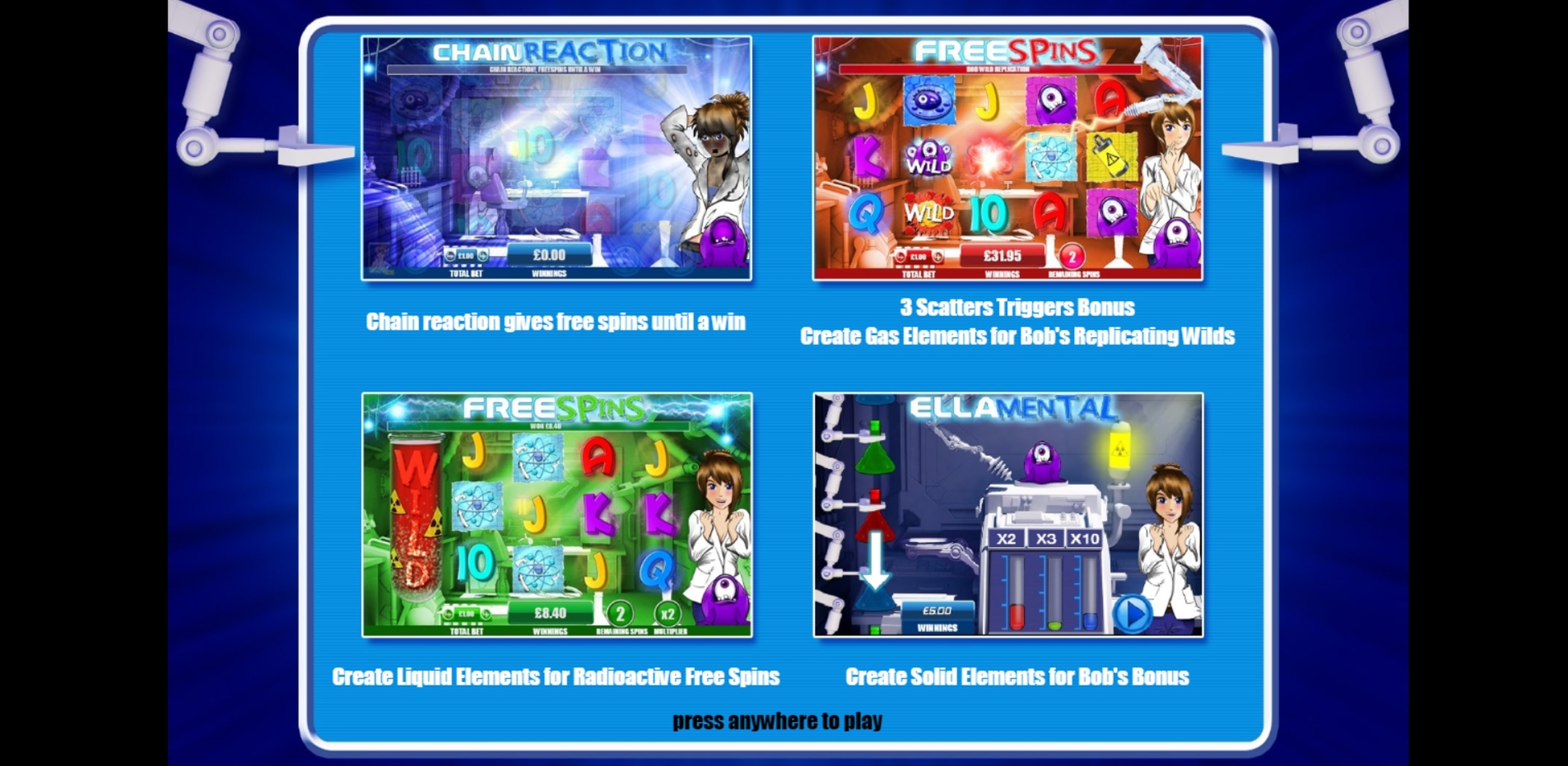 Play Ella Mental Free Casino Slot Game by Games Warehouse
