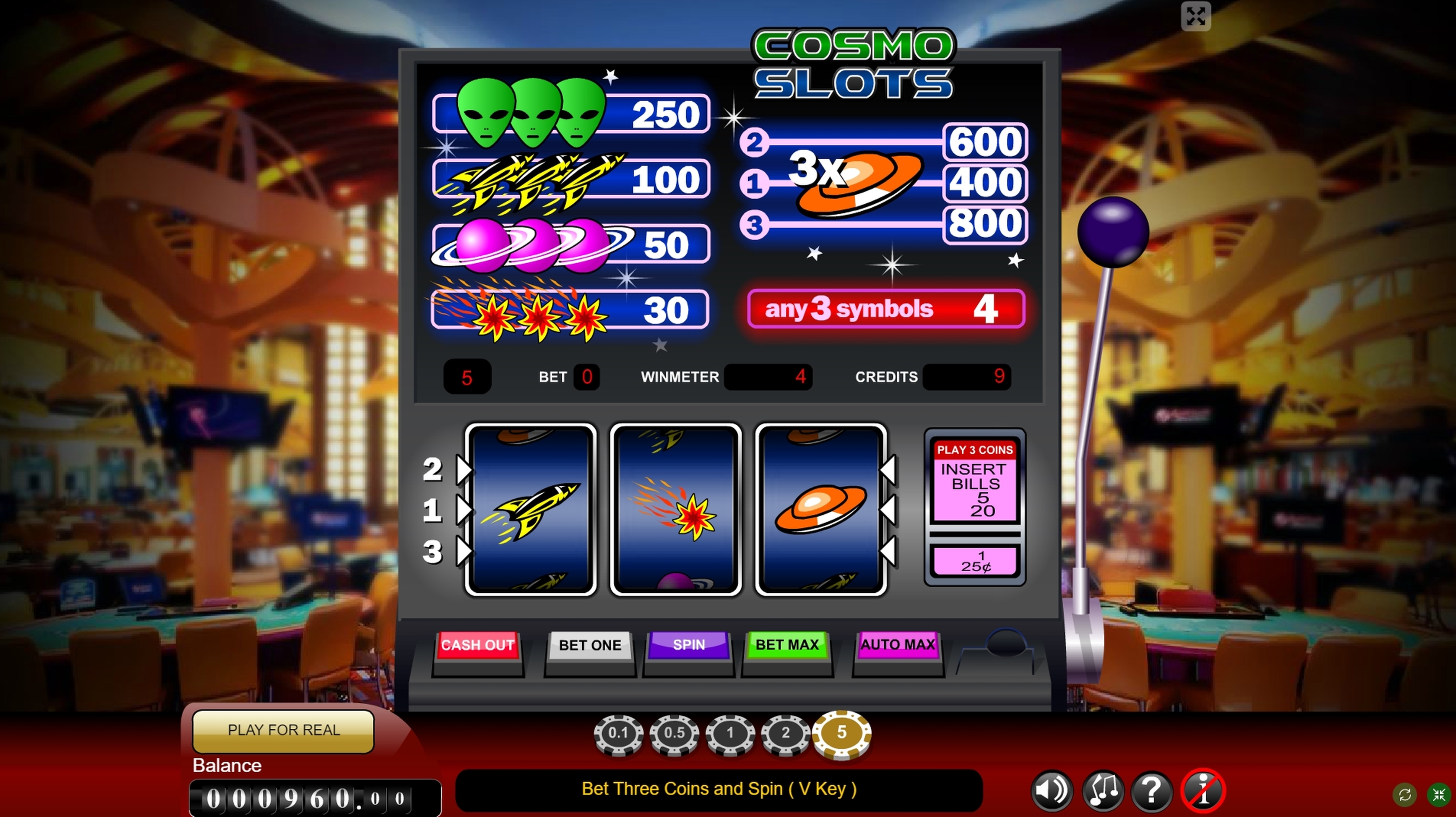 Win Money in Cosmo Slots Free Slot Game by Gamescale Software