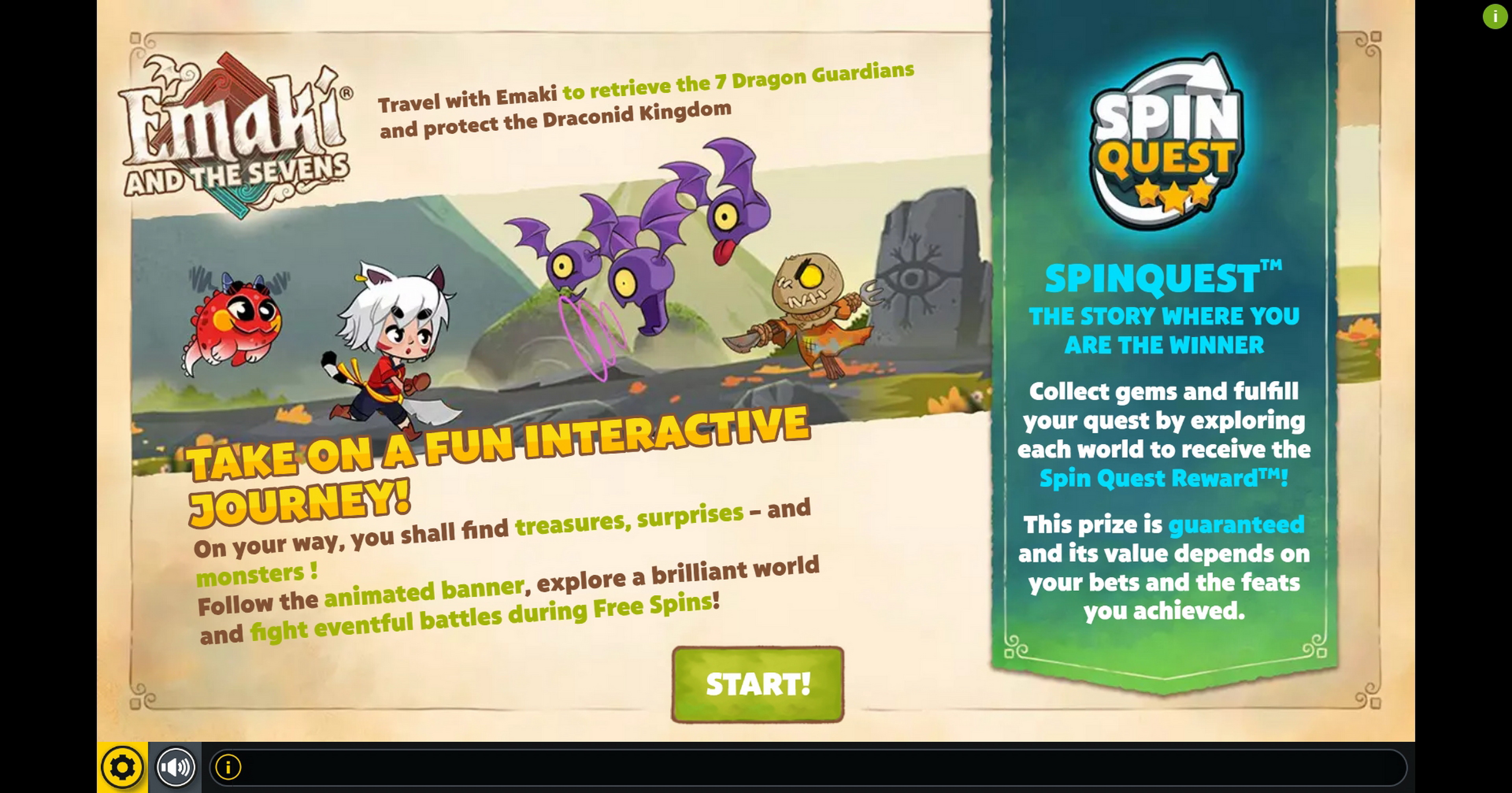 Play Emaki and the Sevens Free Casino Slot Game by GAMING1