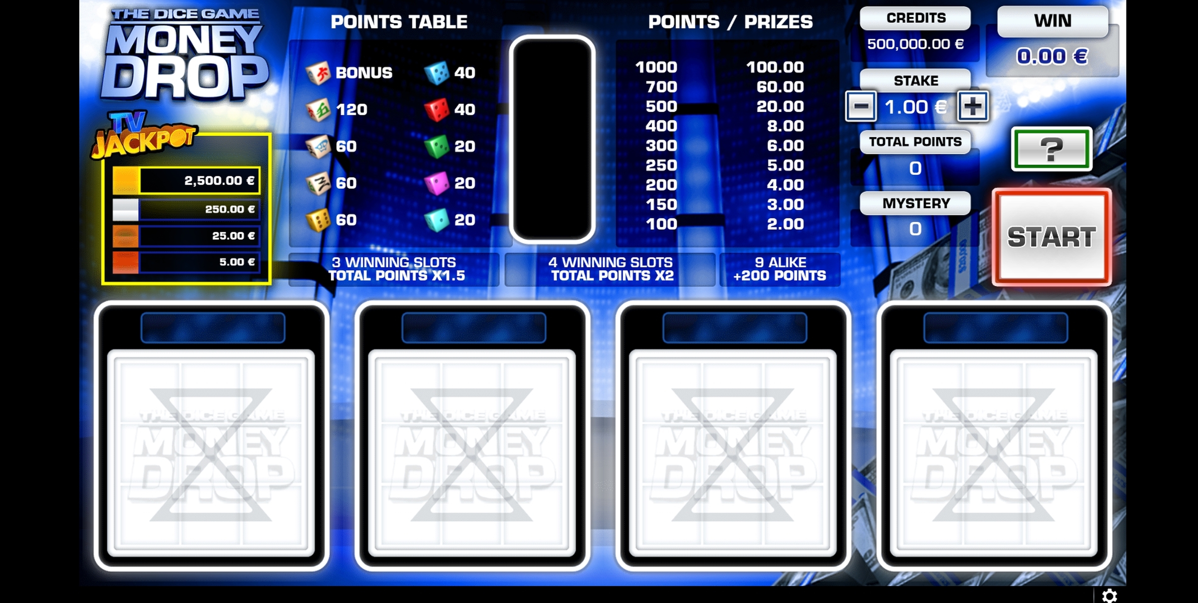 Reels in Money Drop Slot Game by GAMING1