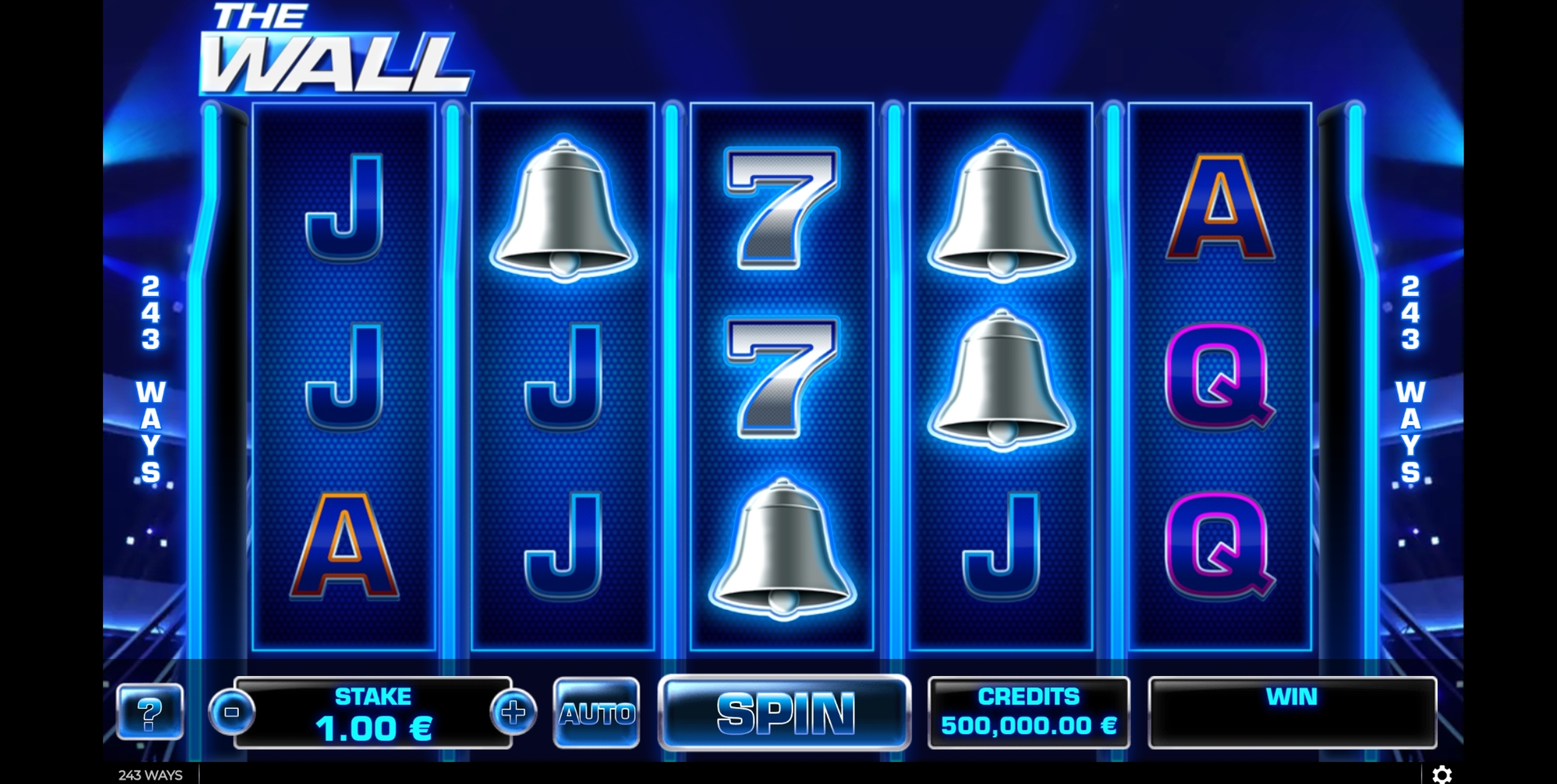 Reels in The Wall Slot Game by GAMING1