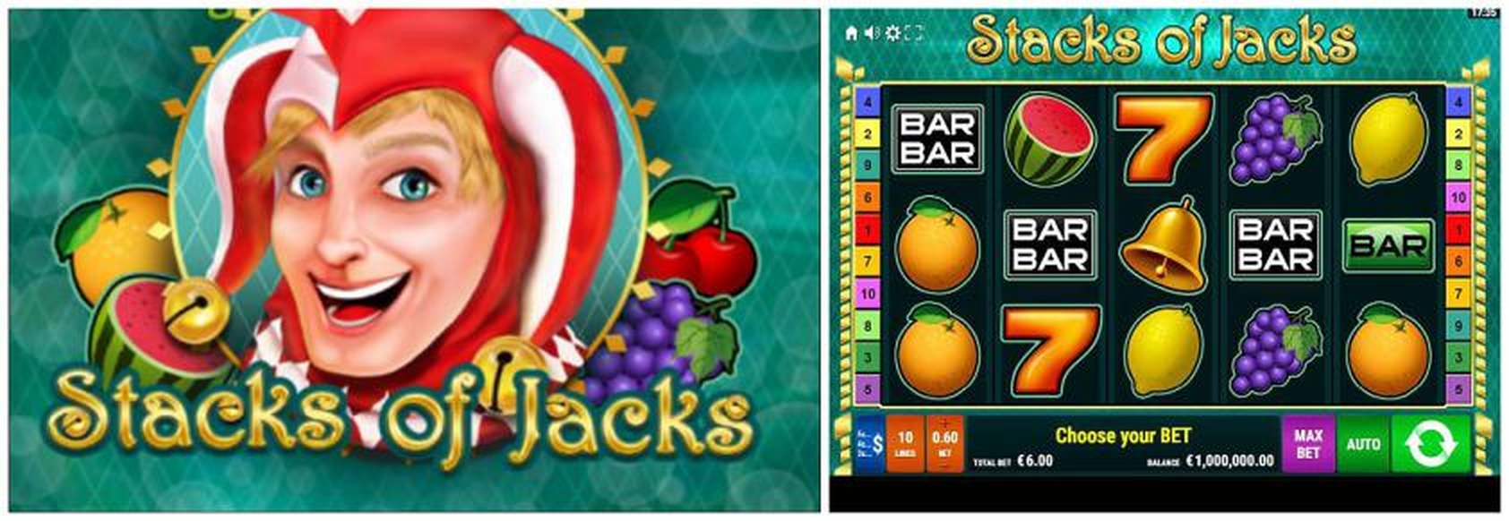 The Stacks of Jacks Online Slot Demo Game by Gamomat
