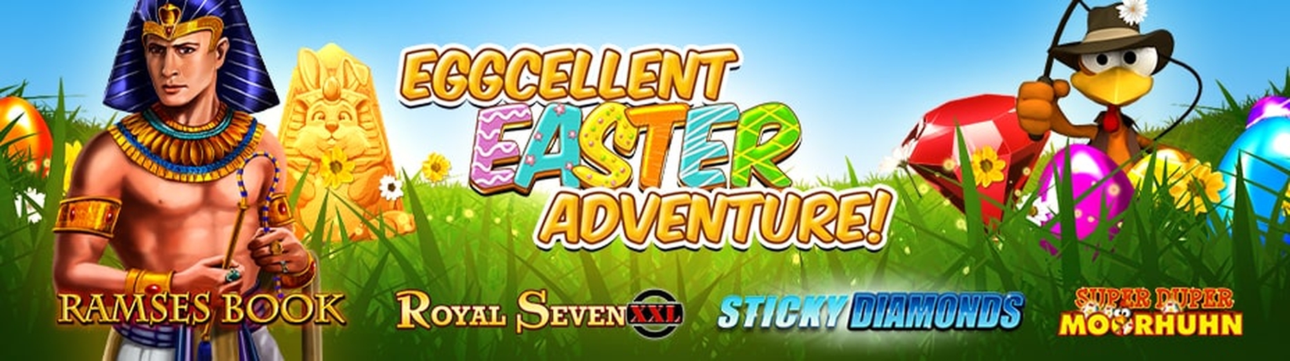 The Sticky Diamonds Easter Egg Online Slot Demo Game by Gamomat