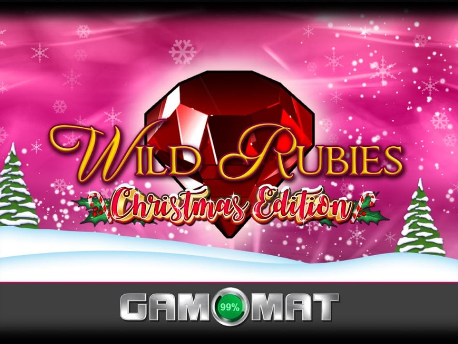 The Wild Rubies Christmas Edition Online Slot Demo Game by Gamomat