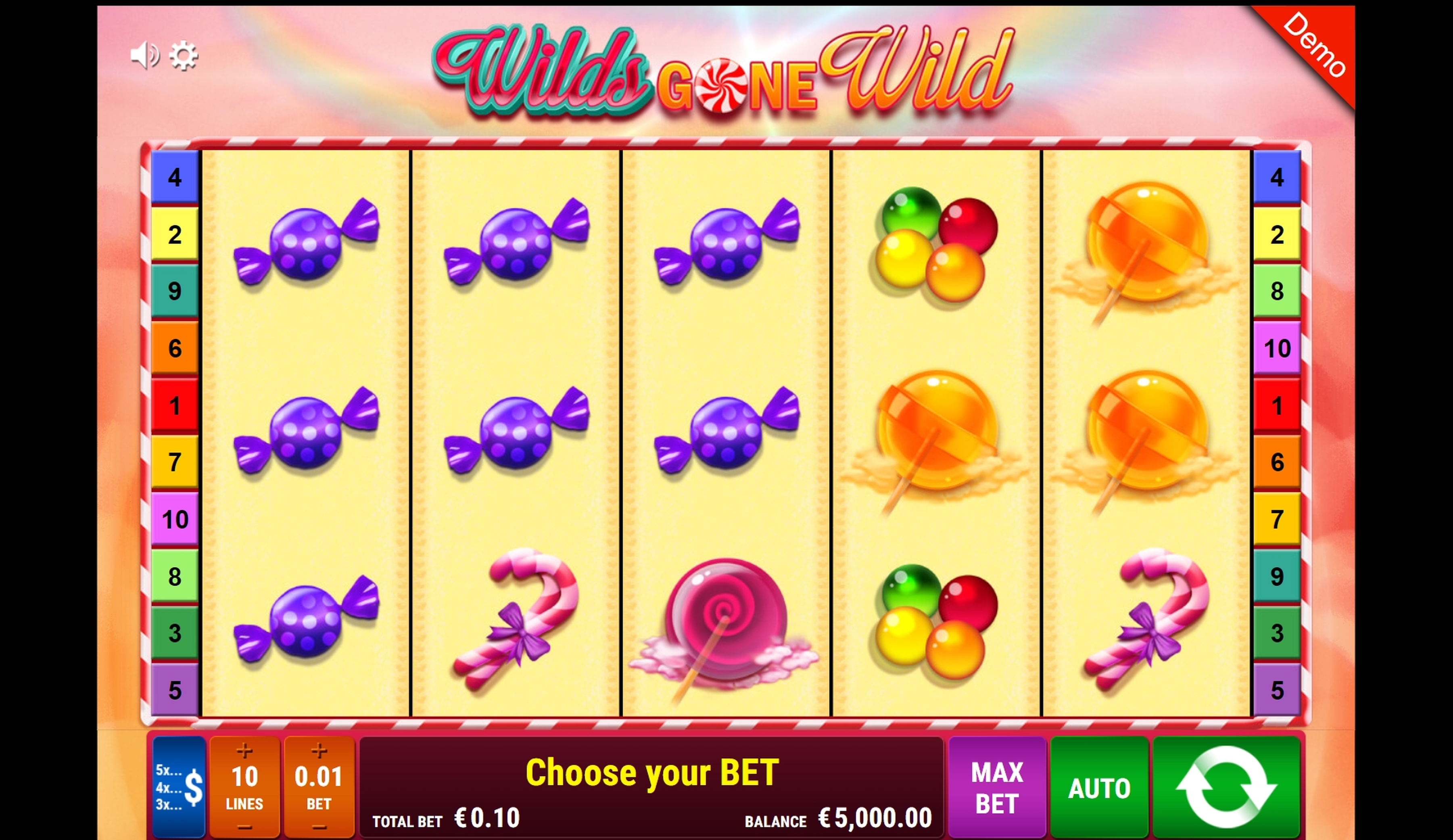 Reels in Wilds gone wild Slot Game by Gamomat