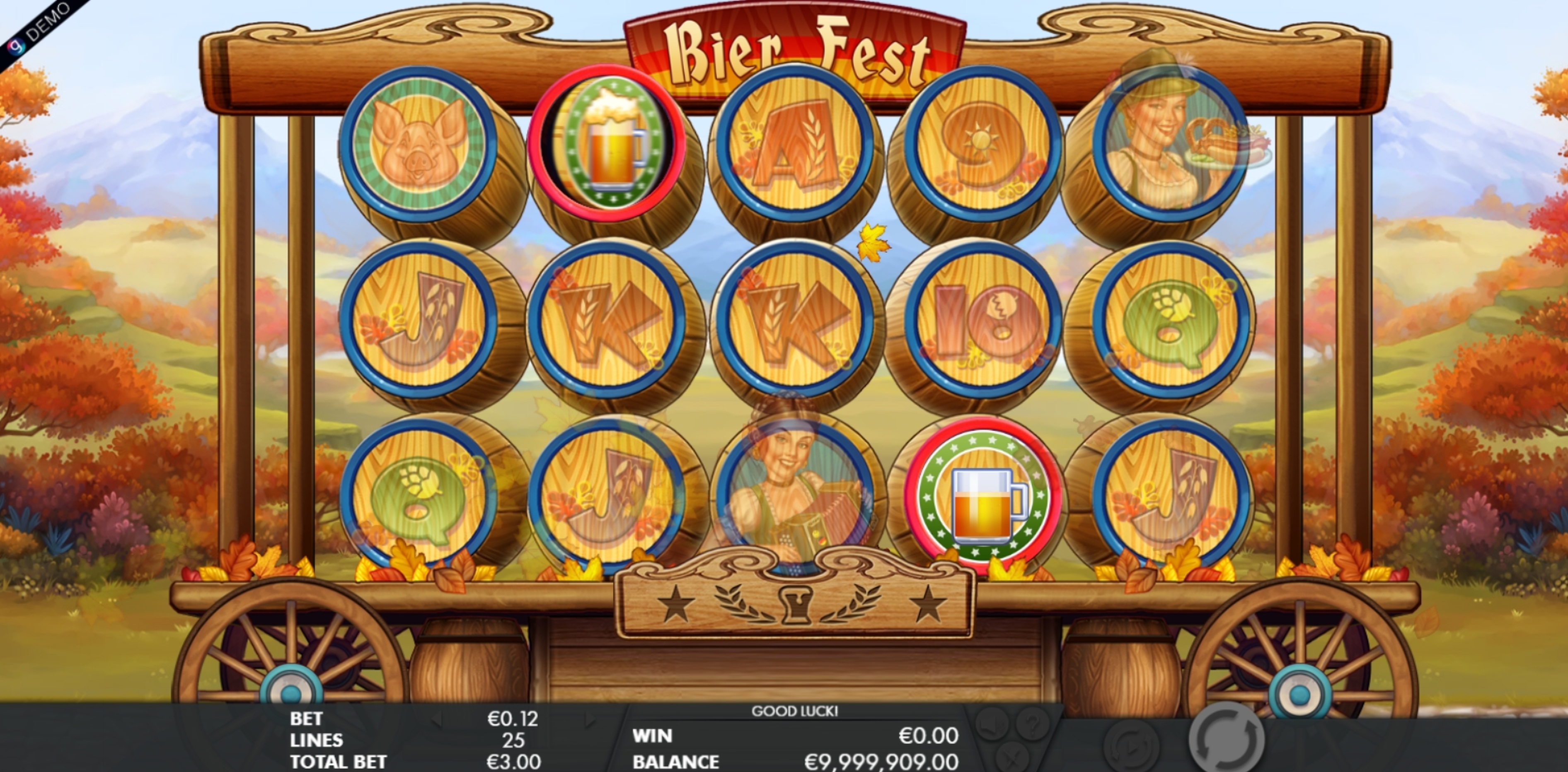 Win Money in Bier Fest Free Slot Game by Genesis Gaming