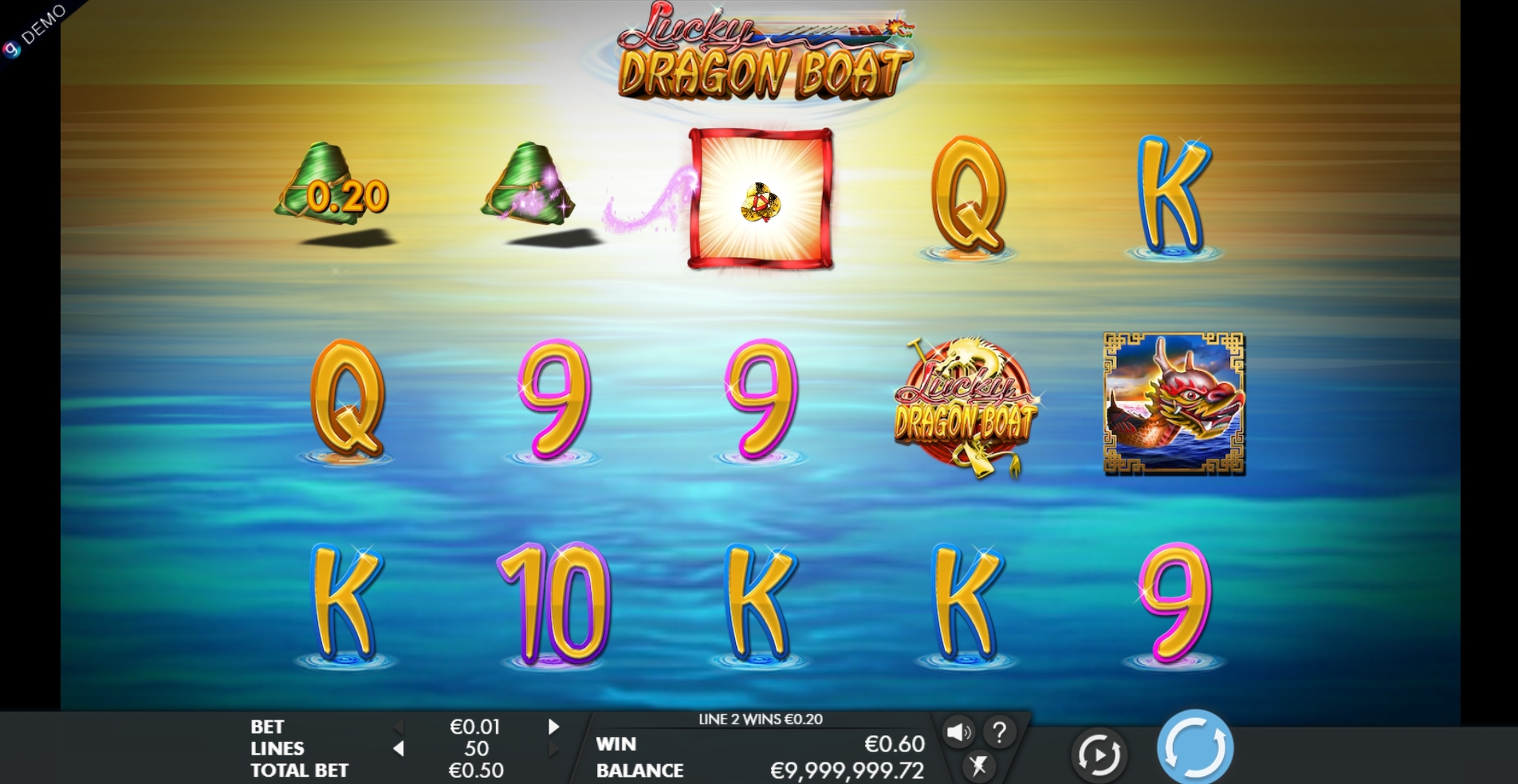 Win Money in Lucky Dragon Boat Free Slot Game by Genesis Gaming