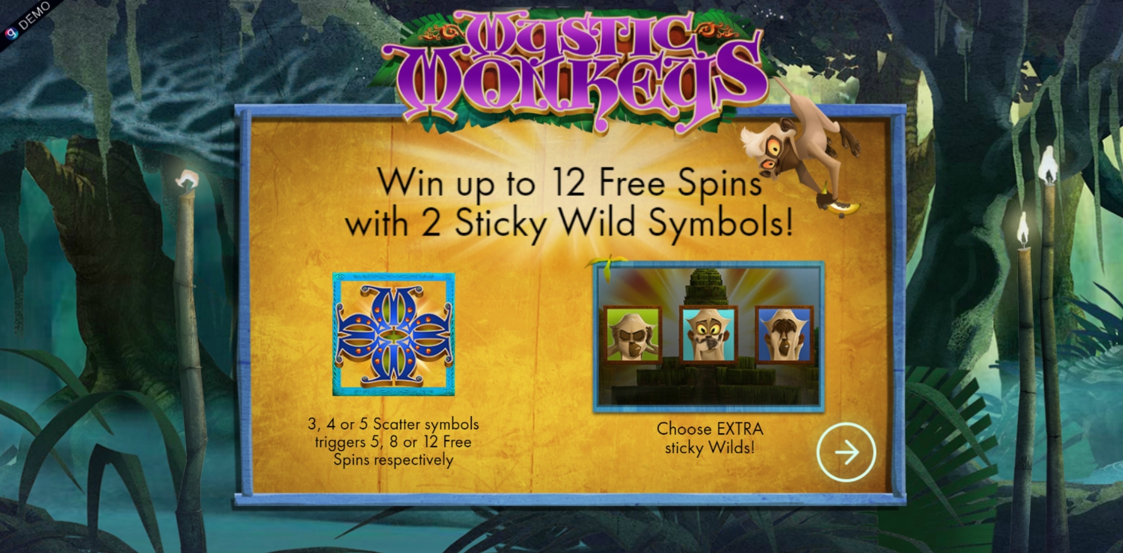 Play Mystic Monkeys Free Casino Slot Game by Genesis Gaming