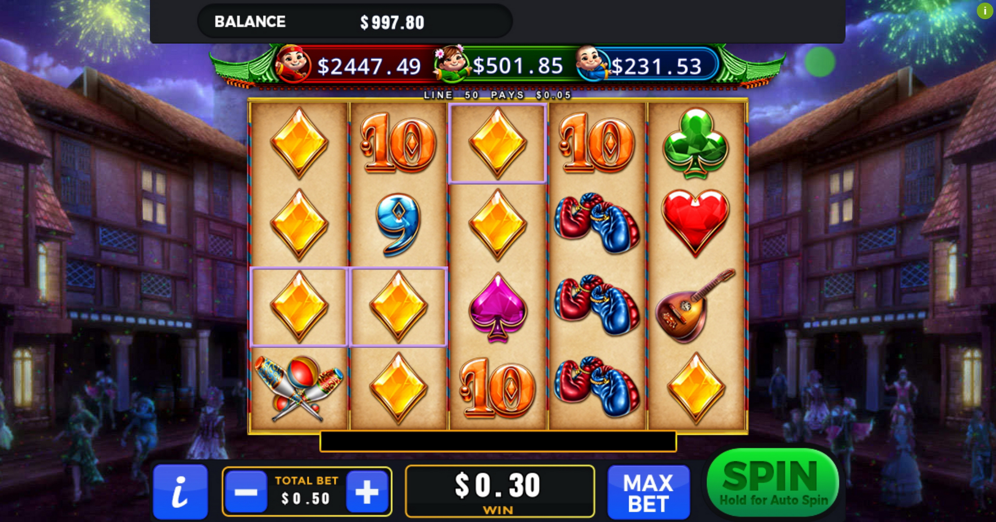Win Money in Jester Free Slot Game by GMW