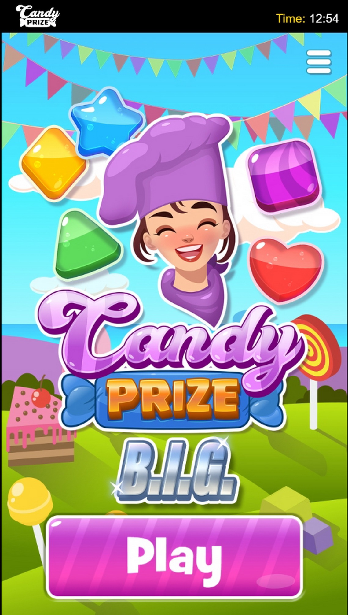 Play Candy Prize BIG Free Casino Slot Game by Green Jade Games