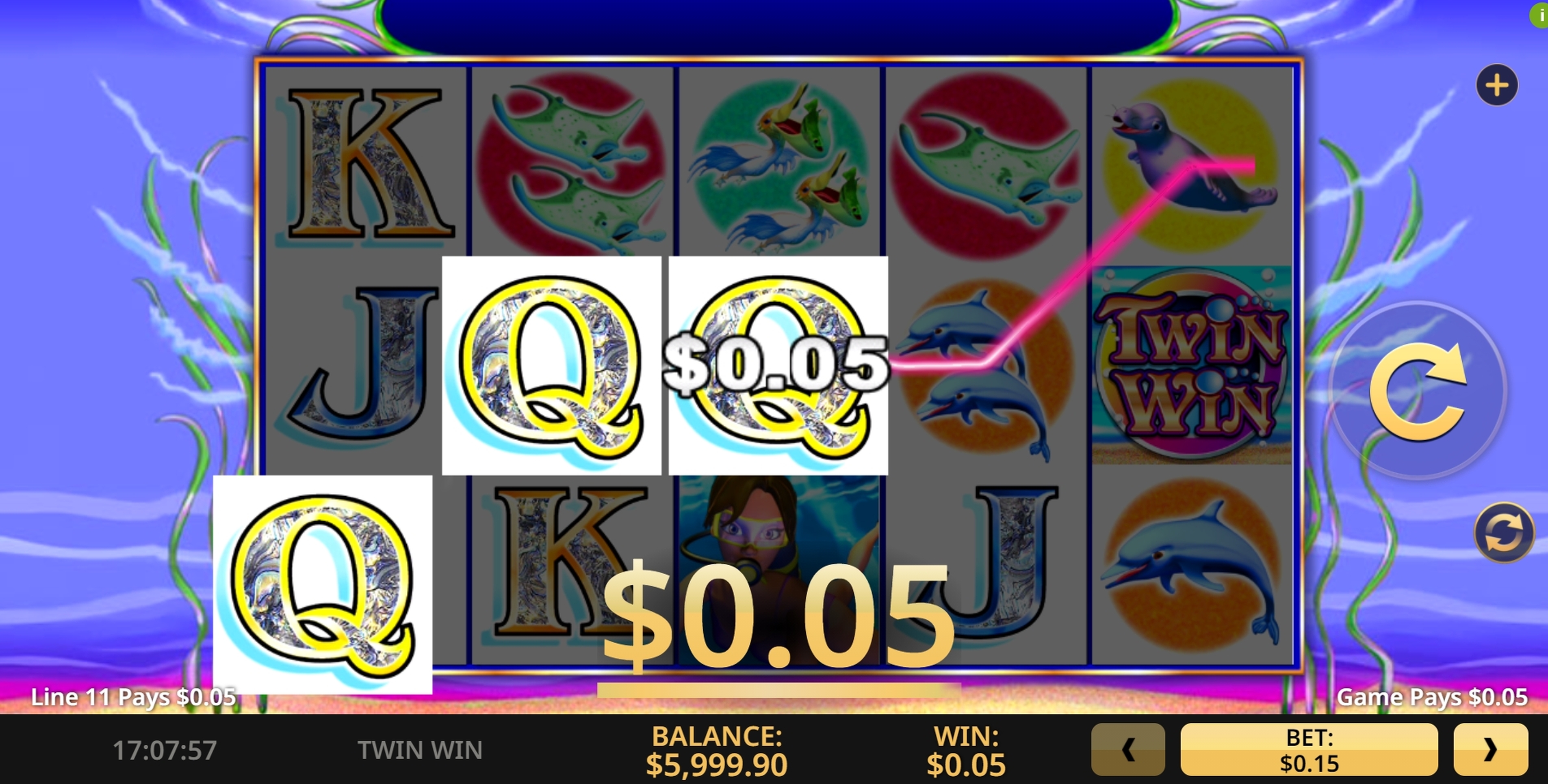 Win Money in Twin Win Free Slot Game by High 5 Games