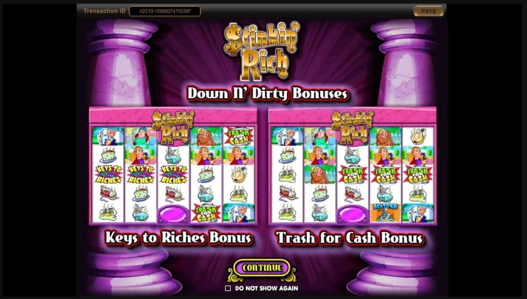 Play Stinkin Rich Free Casino Slot Game by IGT