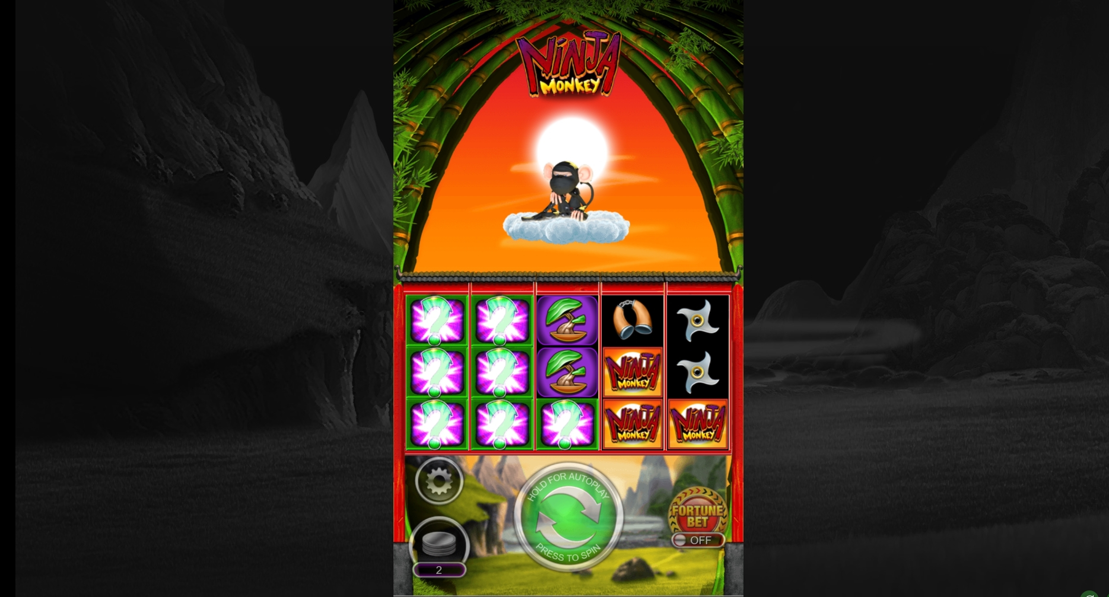 Win Money in Ninja Monkey Free Slot Game by Inspired Gaming