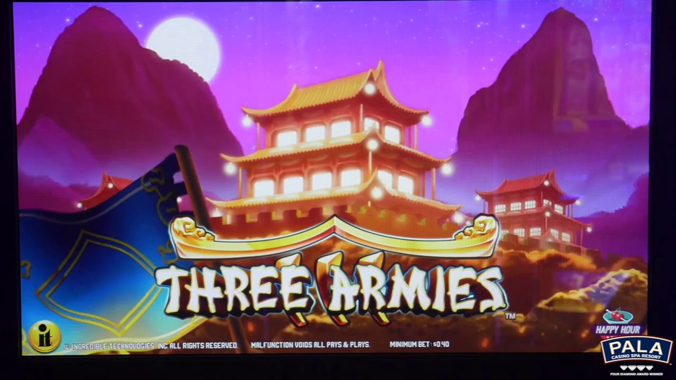 The Three Armies Online Slot Demo Game by Incredible Technologies