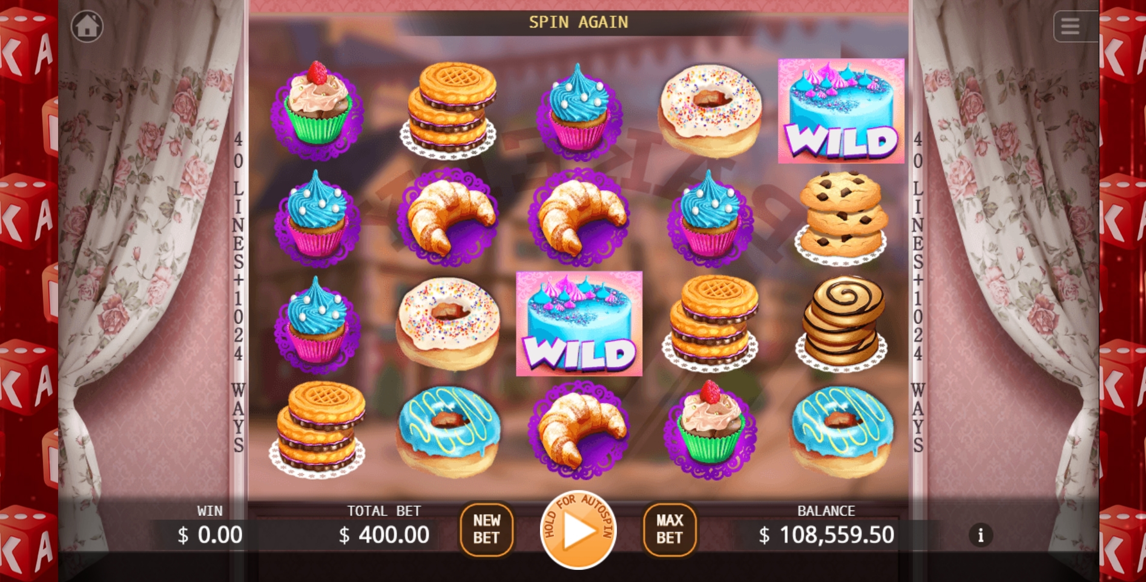 Reels in Bakery Sweetness Slot Game by KA Gaming