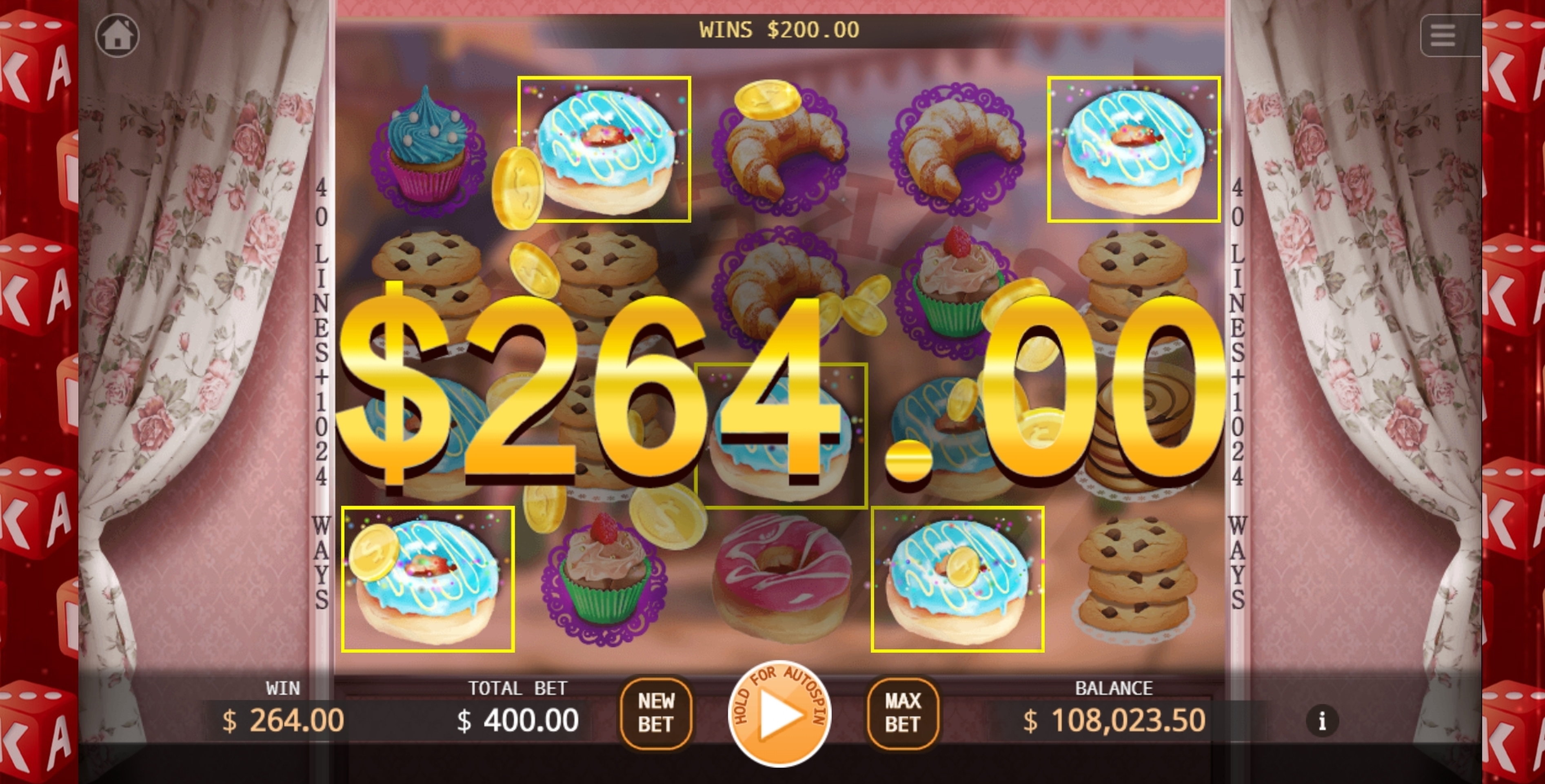 Win Money in Bakery Sweetness Free Slot Game by KA Gaming