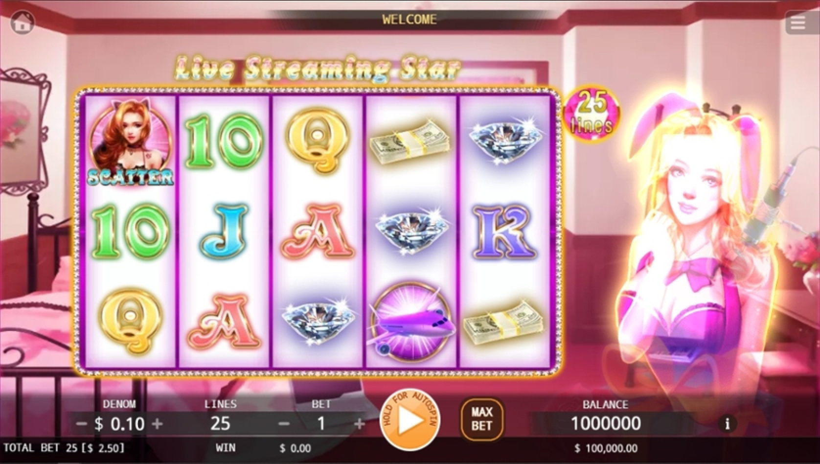 The Live Streaming Star Online Slot Demo Game by KA Gaming