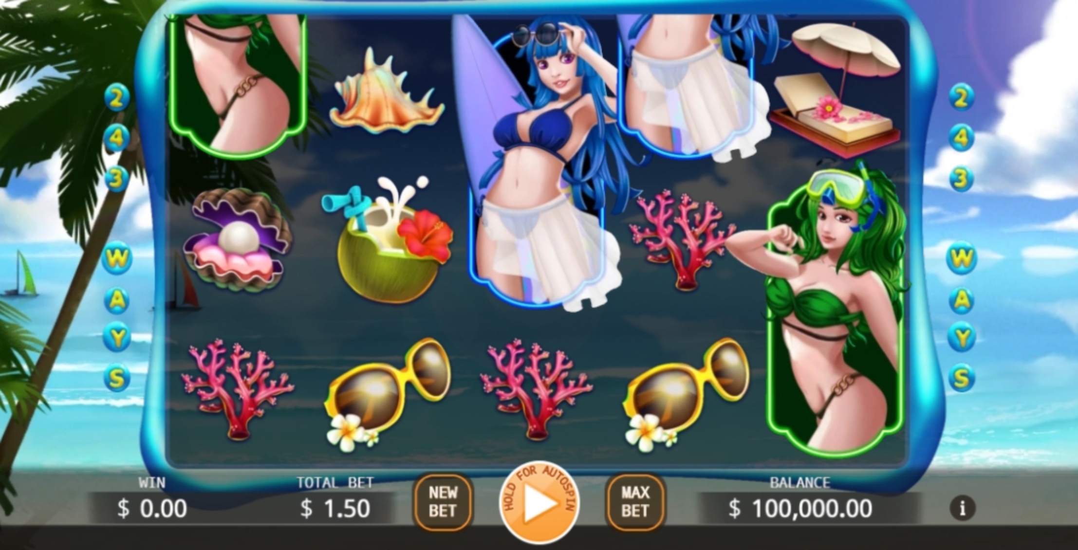 The Sunny Bikini Online Slot Demo Game by KA Gaming