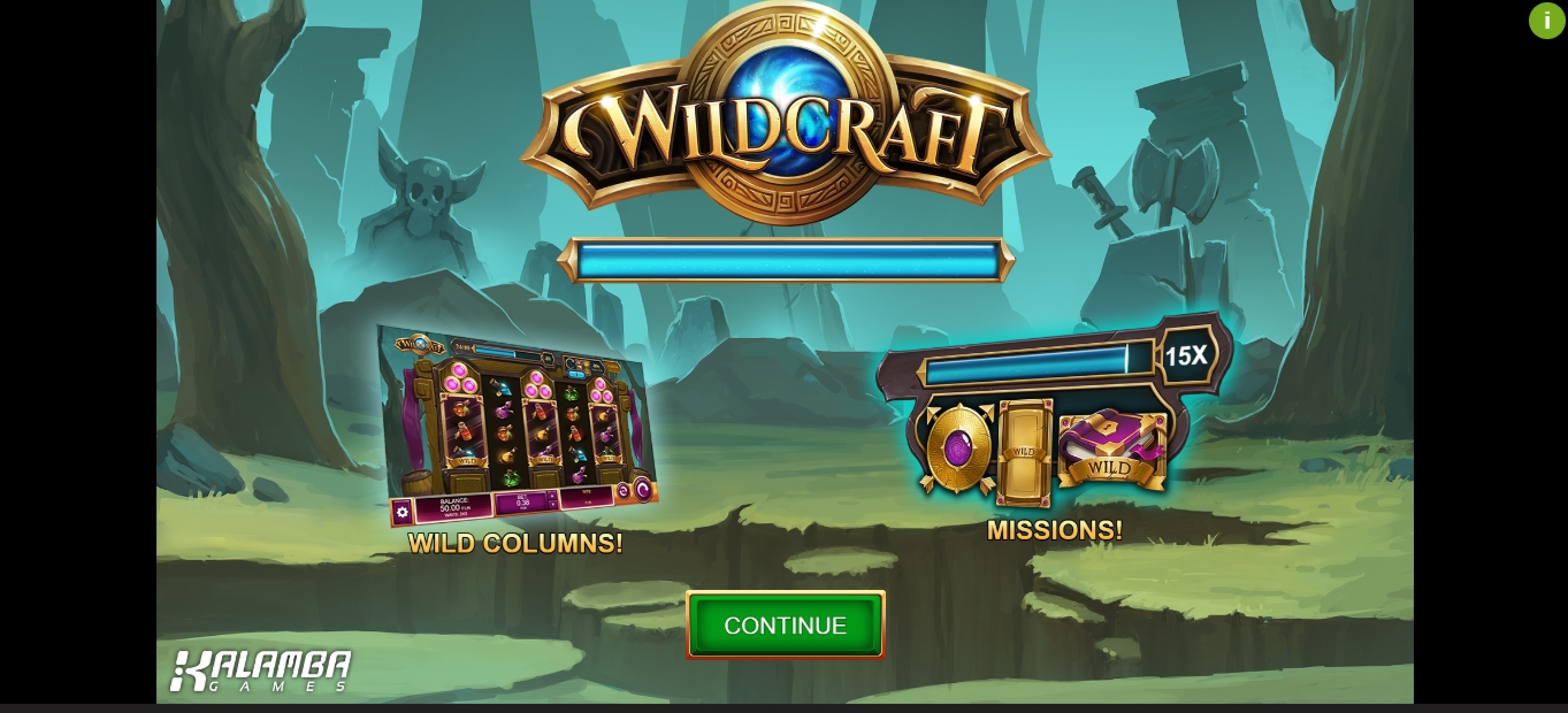 Play Wildcraft Free Casino Slot Game by Kalamba Games