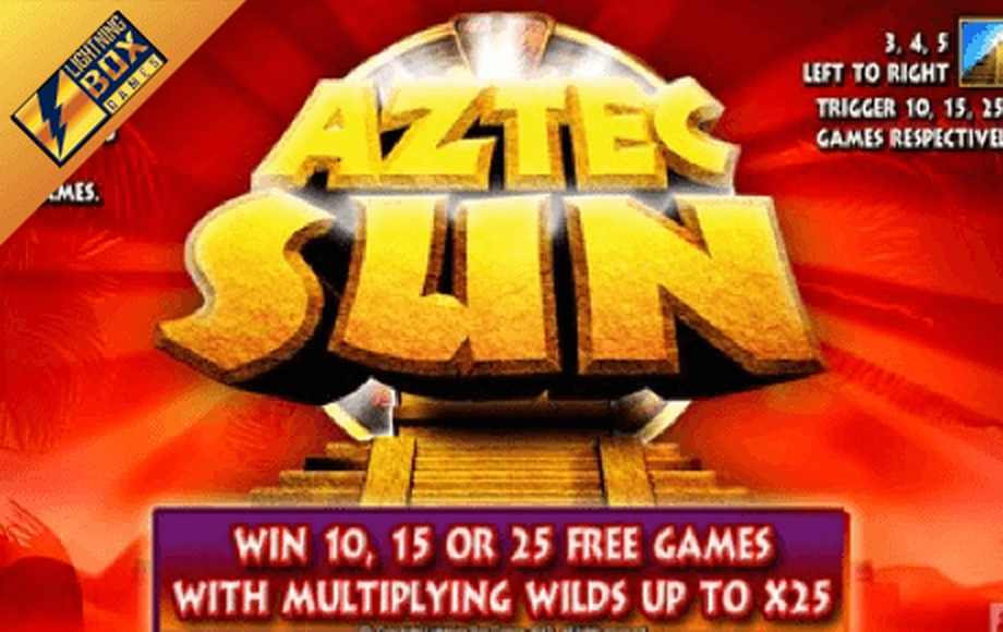 The Aztec Sun (Lightning Box) Online Slot Demo Game by Lightning Box