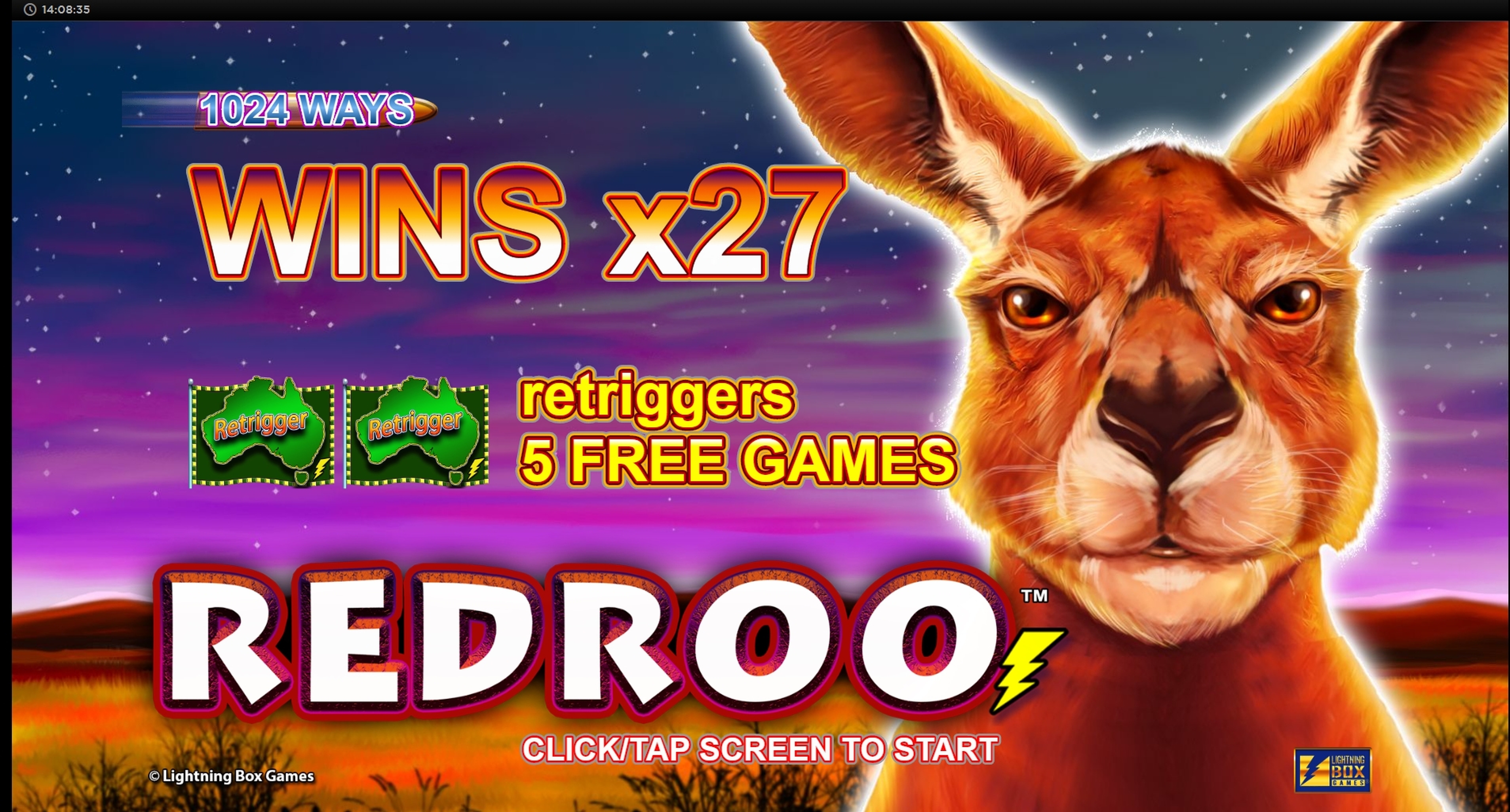 Play Redroo Free Casino Slot Game by Lightning Box