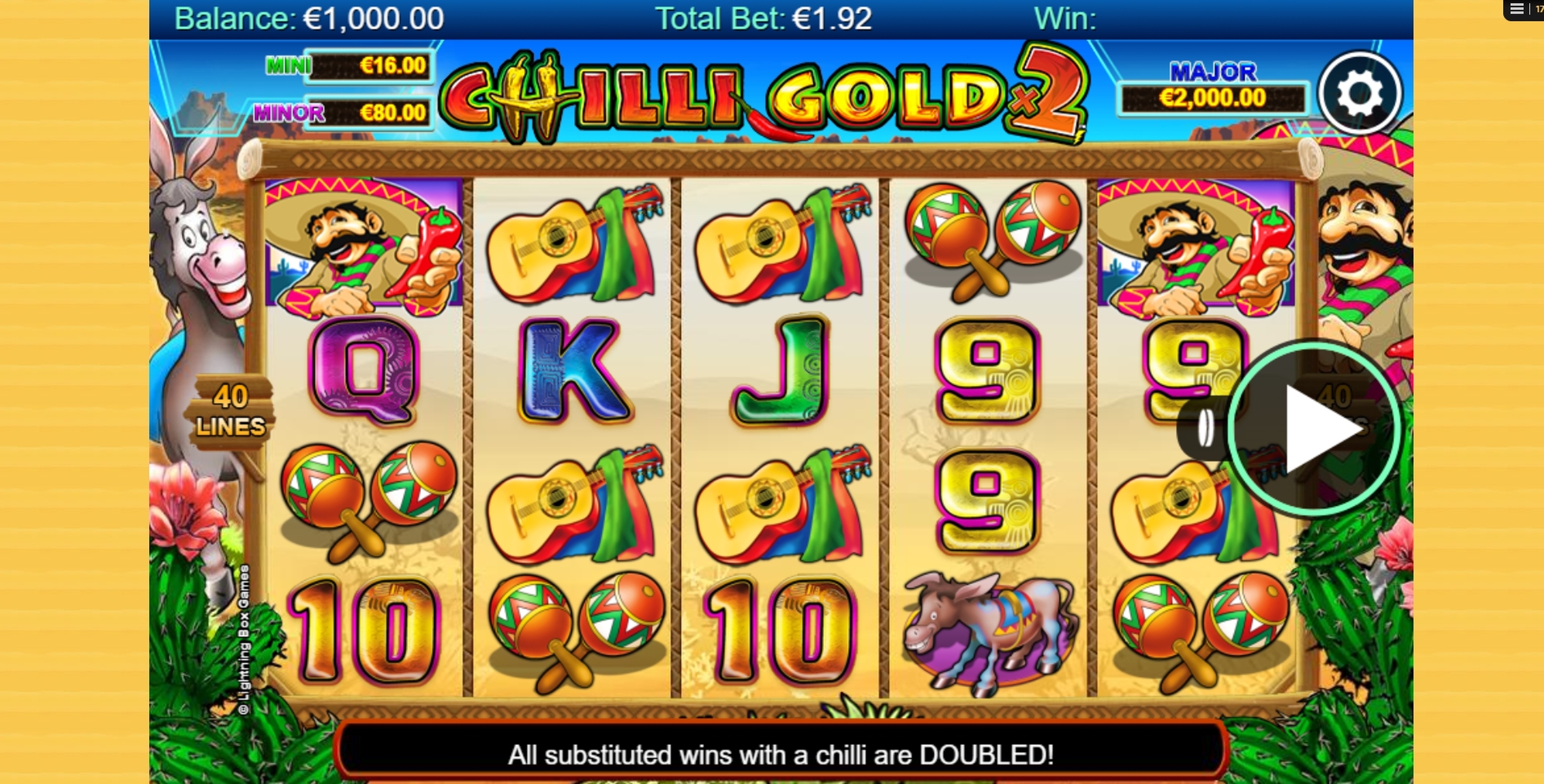 Reels in Stellar Jackpots with Chilli Gold x2 Slot Game by Lightning Box