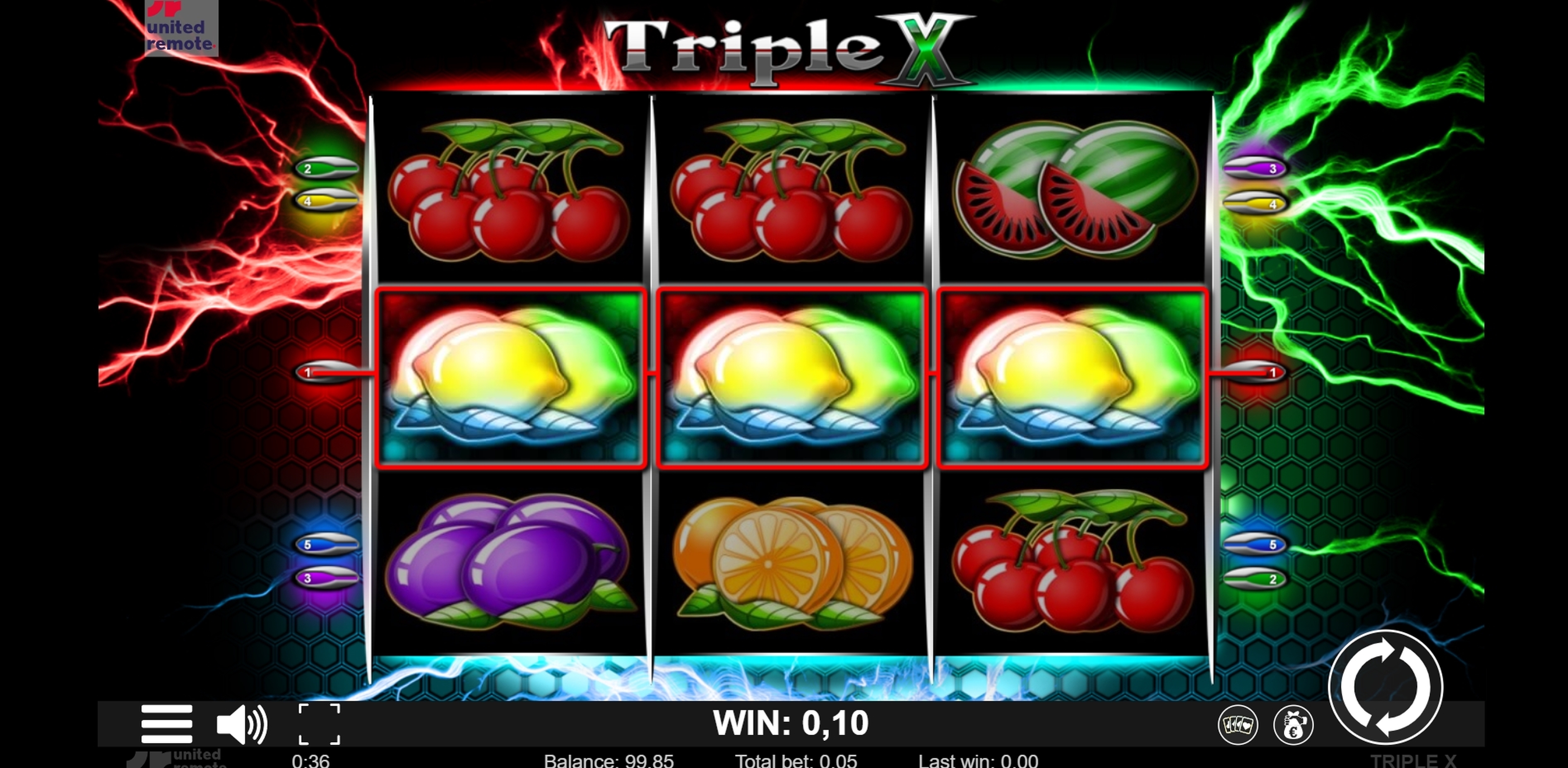 Win Money in Triple X Free Slot Game by LionLine