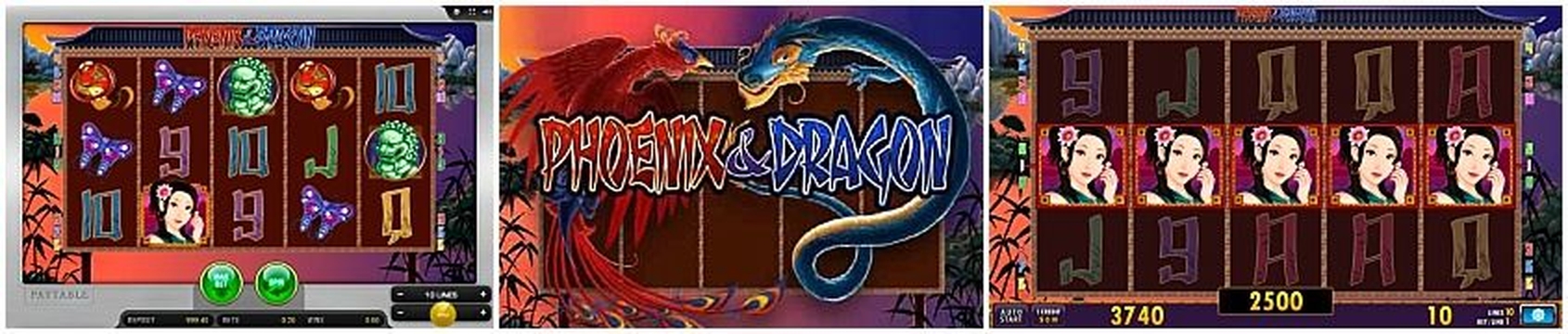 The Phoenix & Dragon HD Online Slot Demo Game by Merkur Gaming