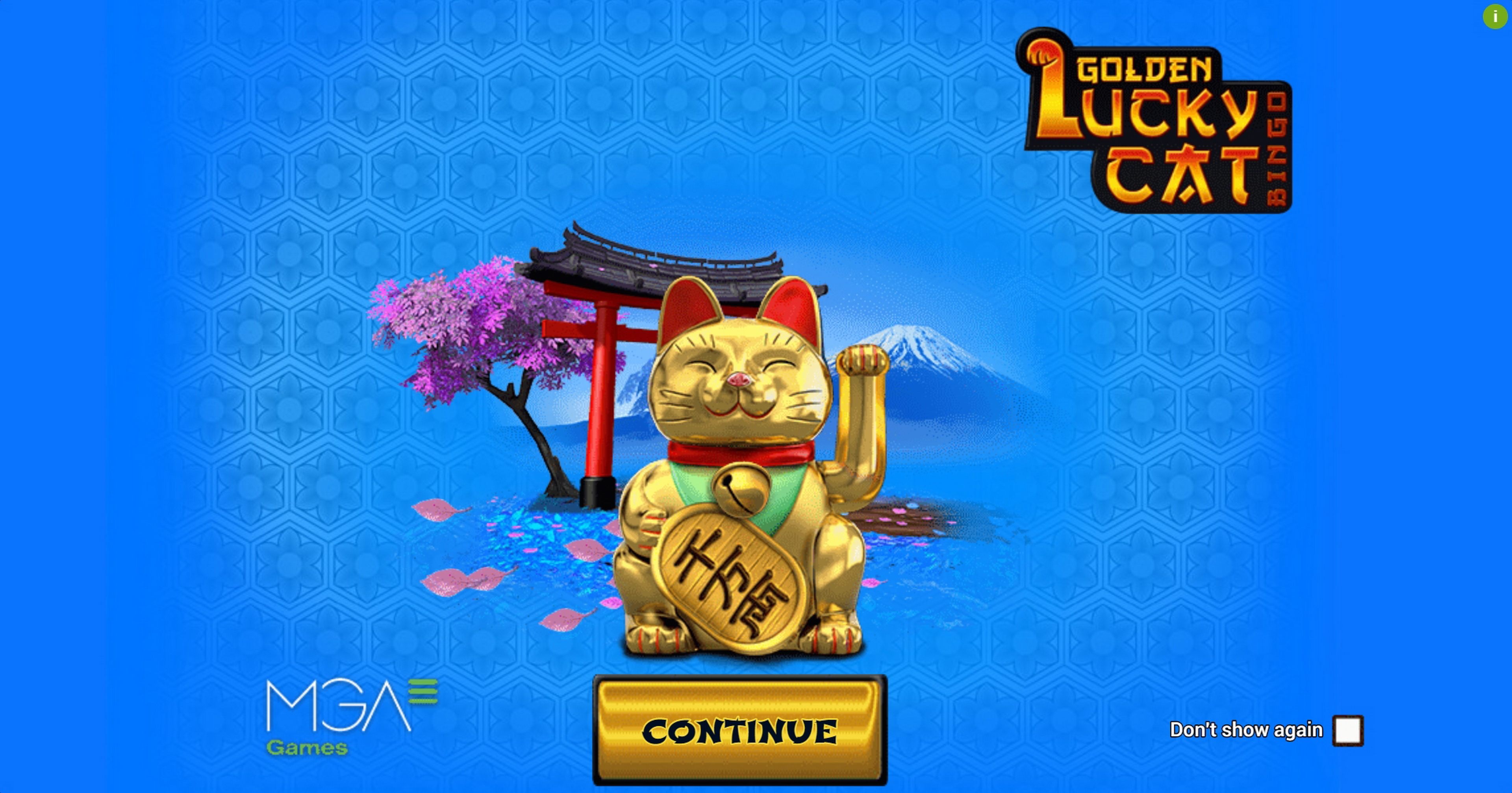 Play Golden Lucky Cat Bingo Free Casino Slot Game by MGA