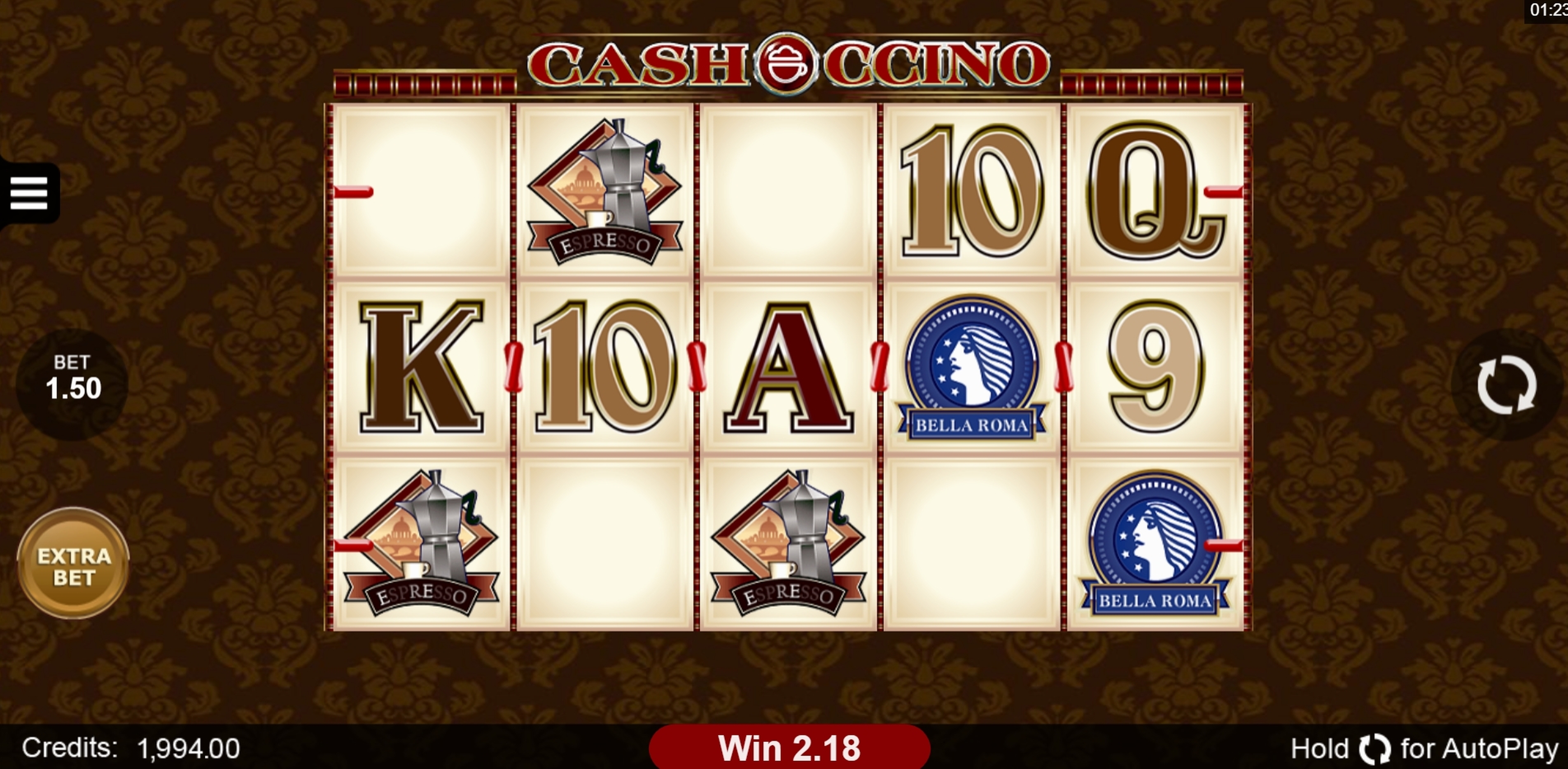 Win Money in CashOccino Free Slot Game by Microgaming