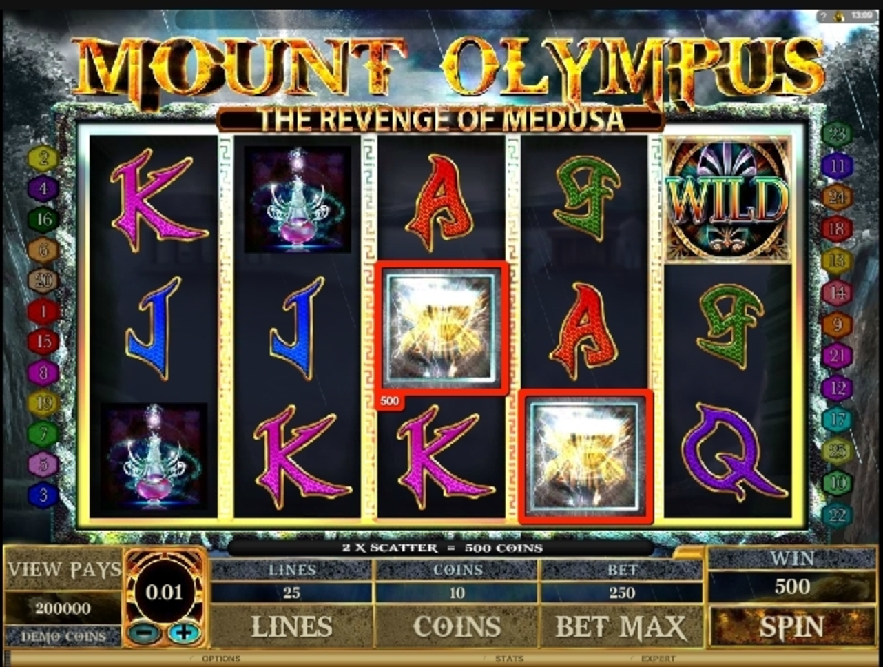 Win Money in Mount Olympus Free Slot Game by Microgaming