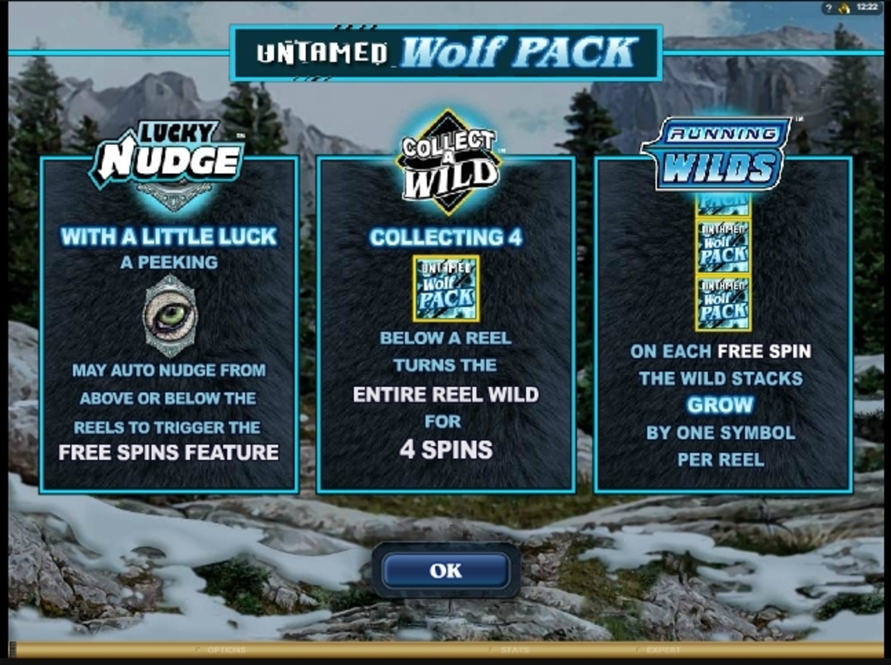 Play Untamed Wolf Pack Free Casino Slot Game by Microgaming