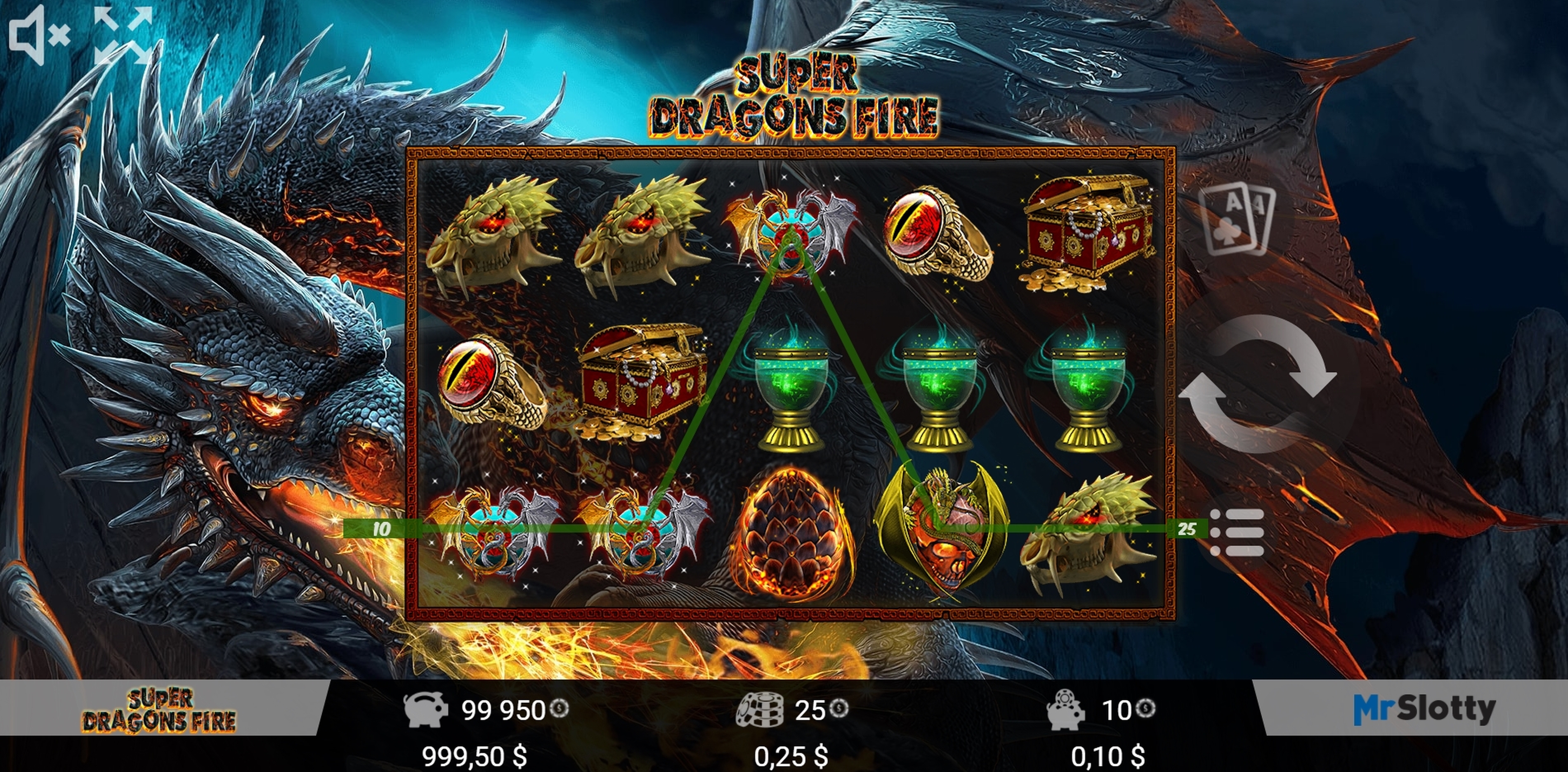 Win Money in Super Dragons Fire Free Slot Game by Mr Slotty