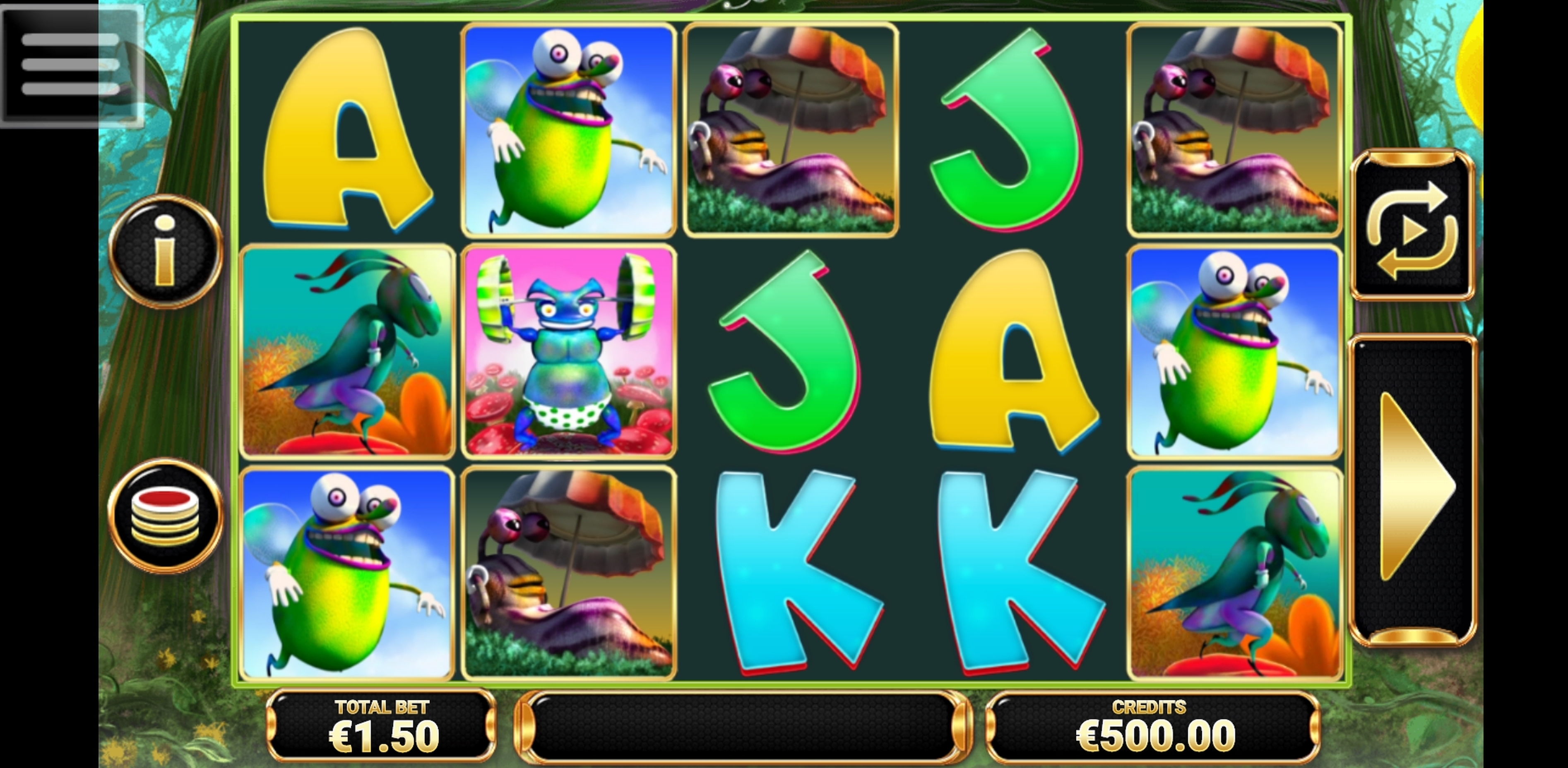Reels in Bug N' Out Slot Game by Multislot