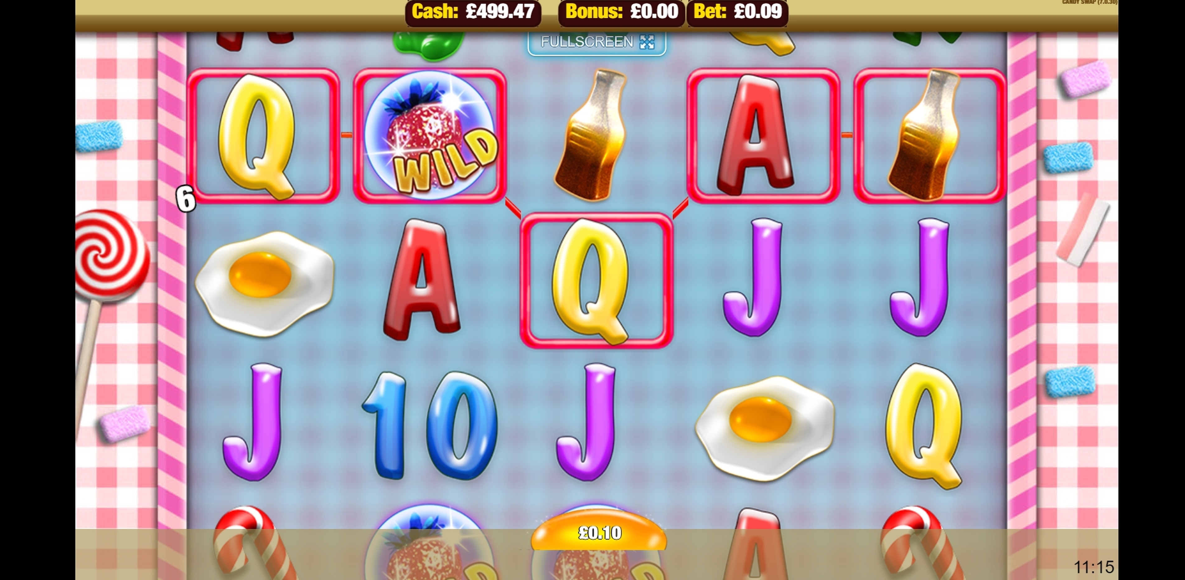 Win Money in Candy Swap Free Slot Game by Nektan