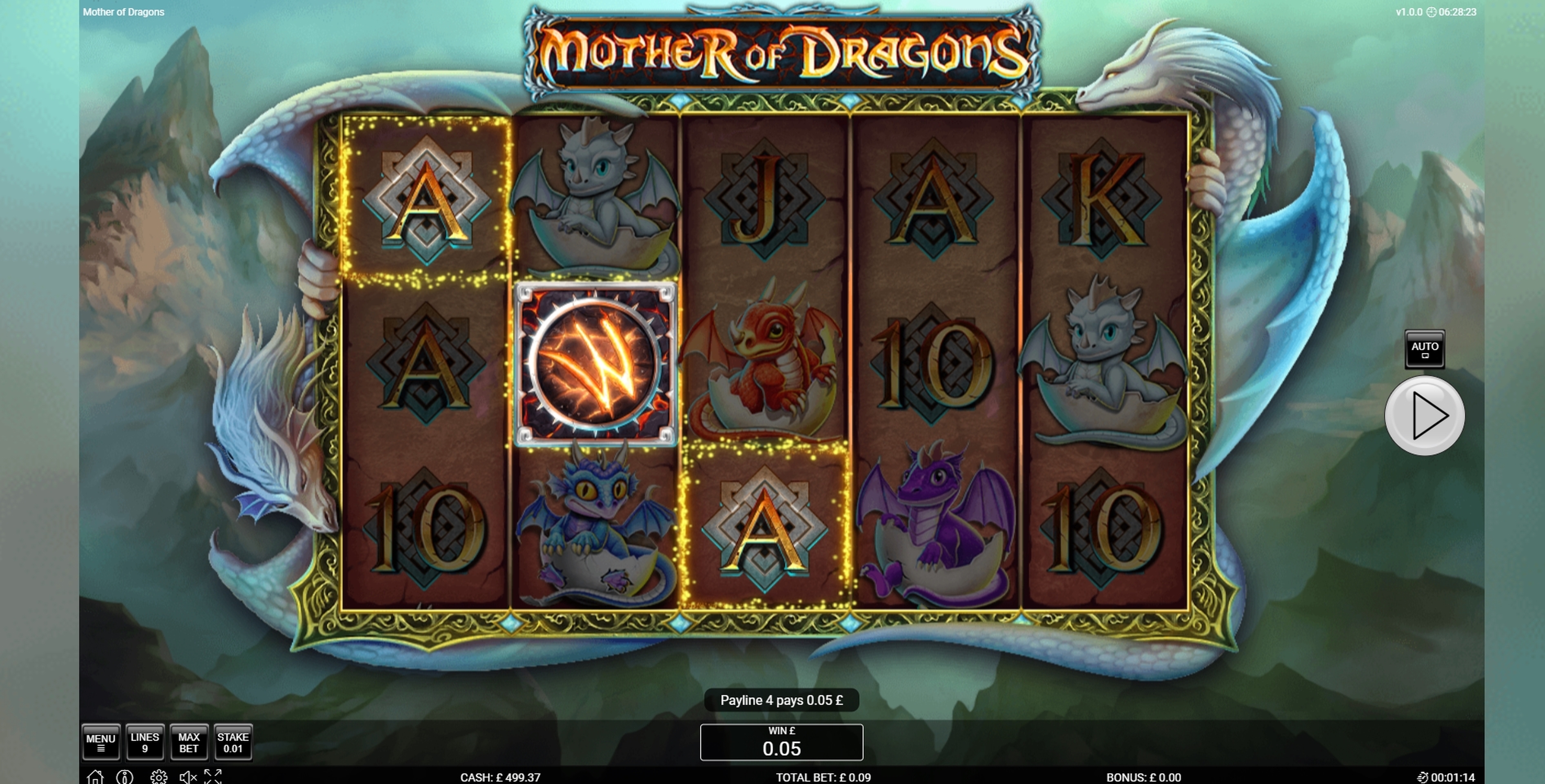 Win Money in Mother of Dragons Free Slot Game by Nektan