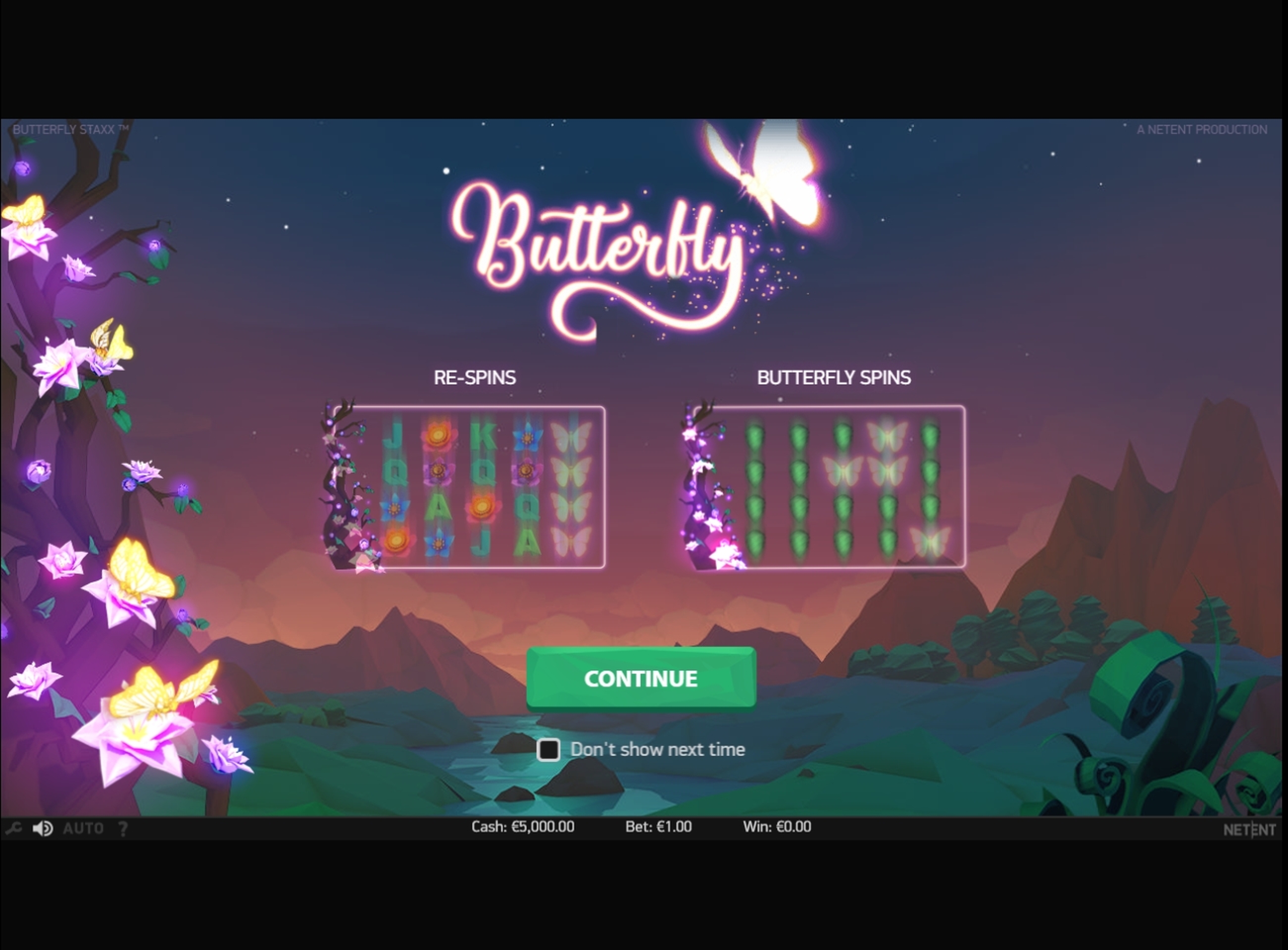 Play Butterfly Staxx Free Casino Slot Game by NetEnt