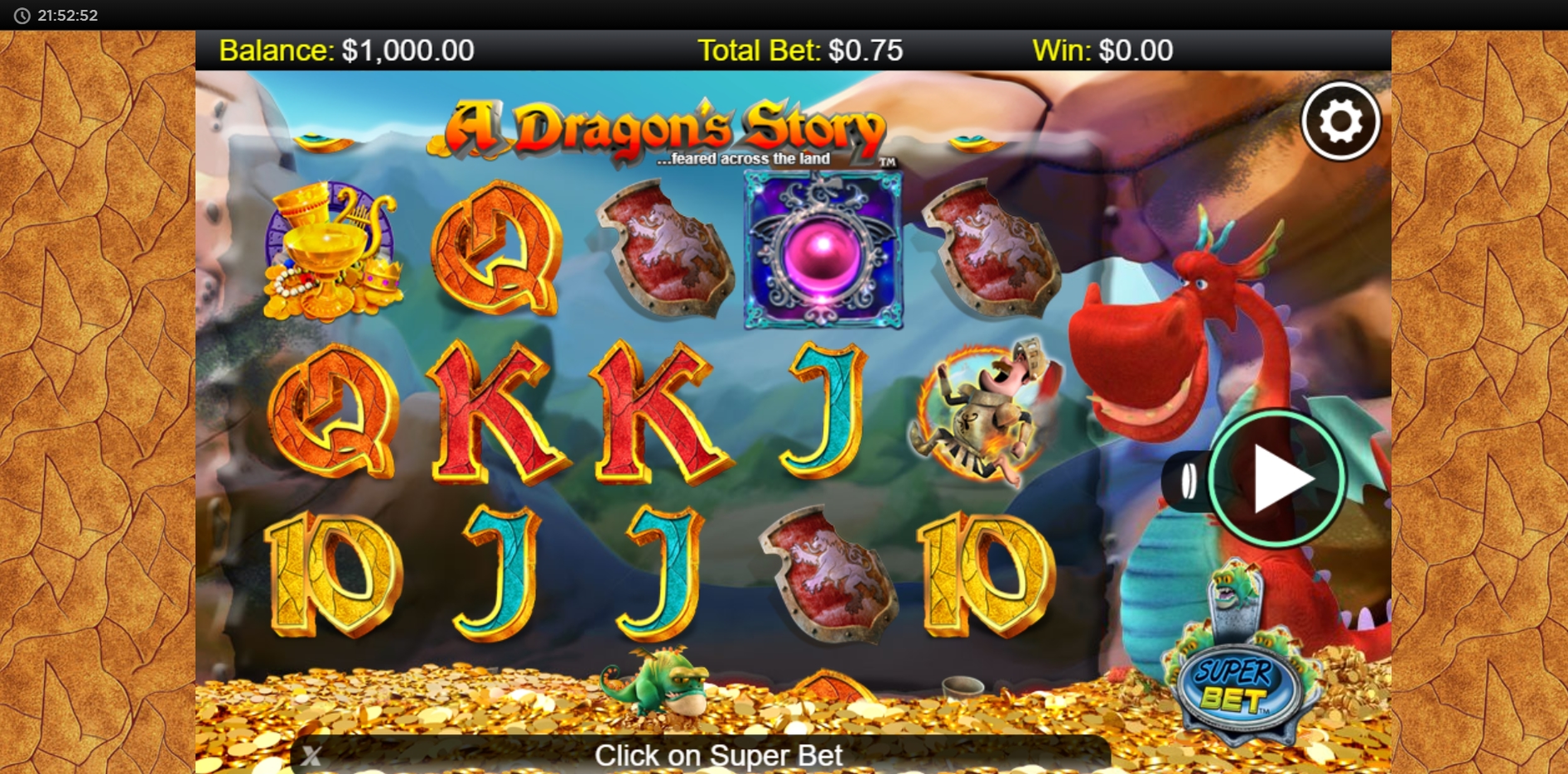 Reels in A Dragon Story Slot Game by NextGen Gaming